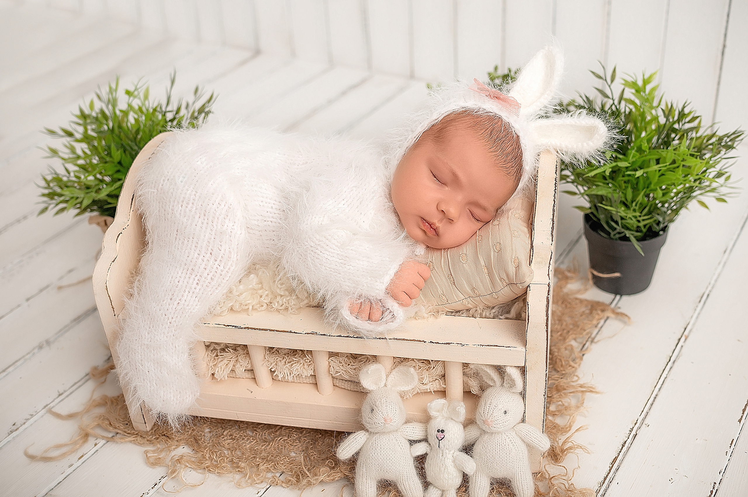 Эмилия 14 дней. Фотограф новорожденных Краснодар Малышенко Надежда