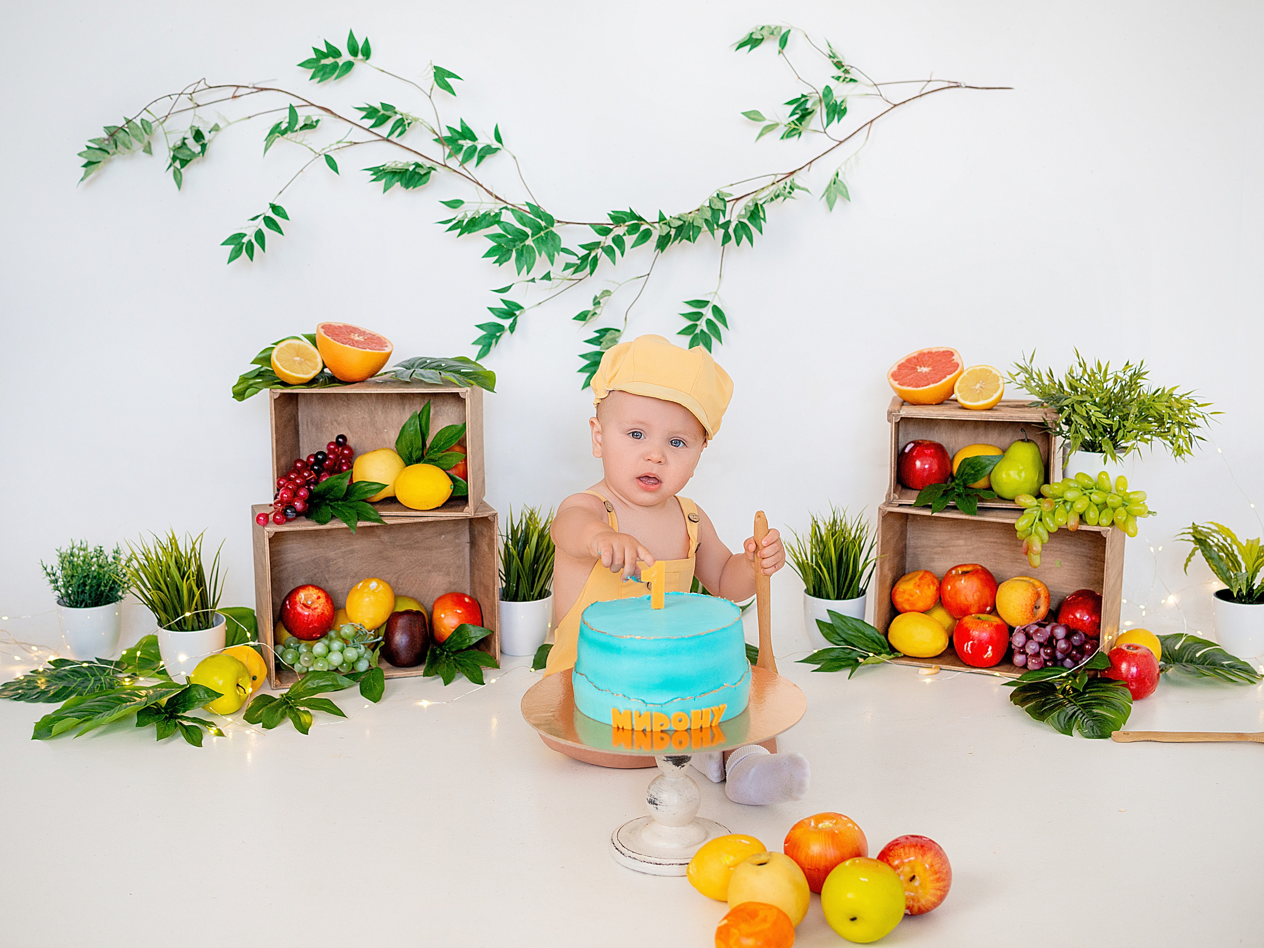 Фотосессия на годик Краснодар годовасие. Фотограф новорожденных Краснодар Малышенко Надежда