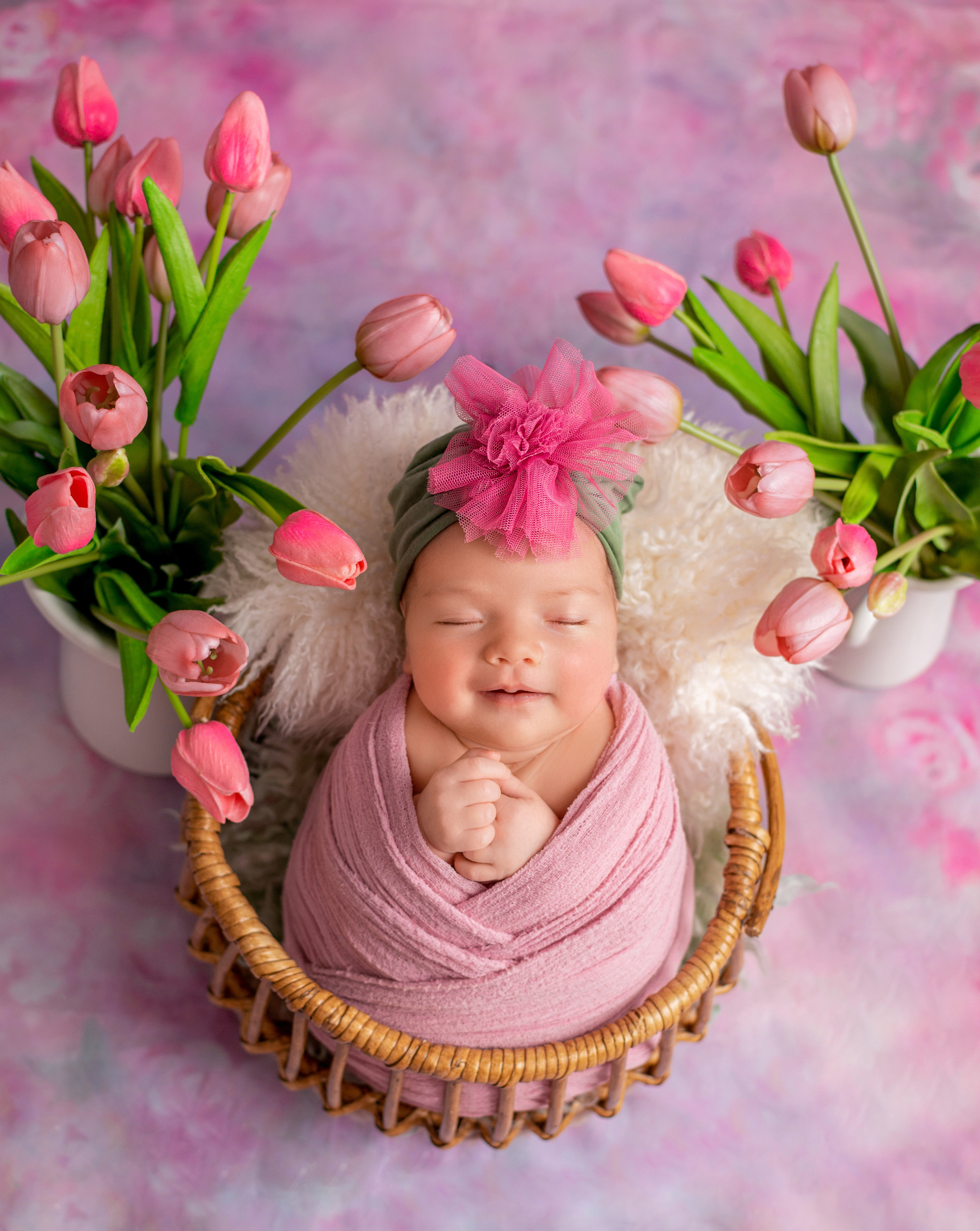 Эмилия 14 дней. Фотограф новорожденных Краснодар Малышенко Надежда