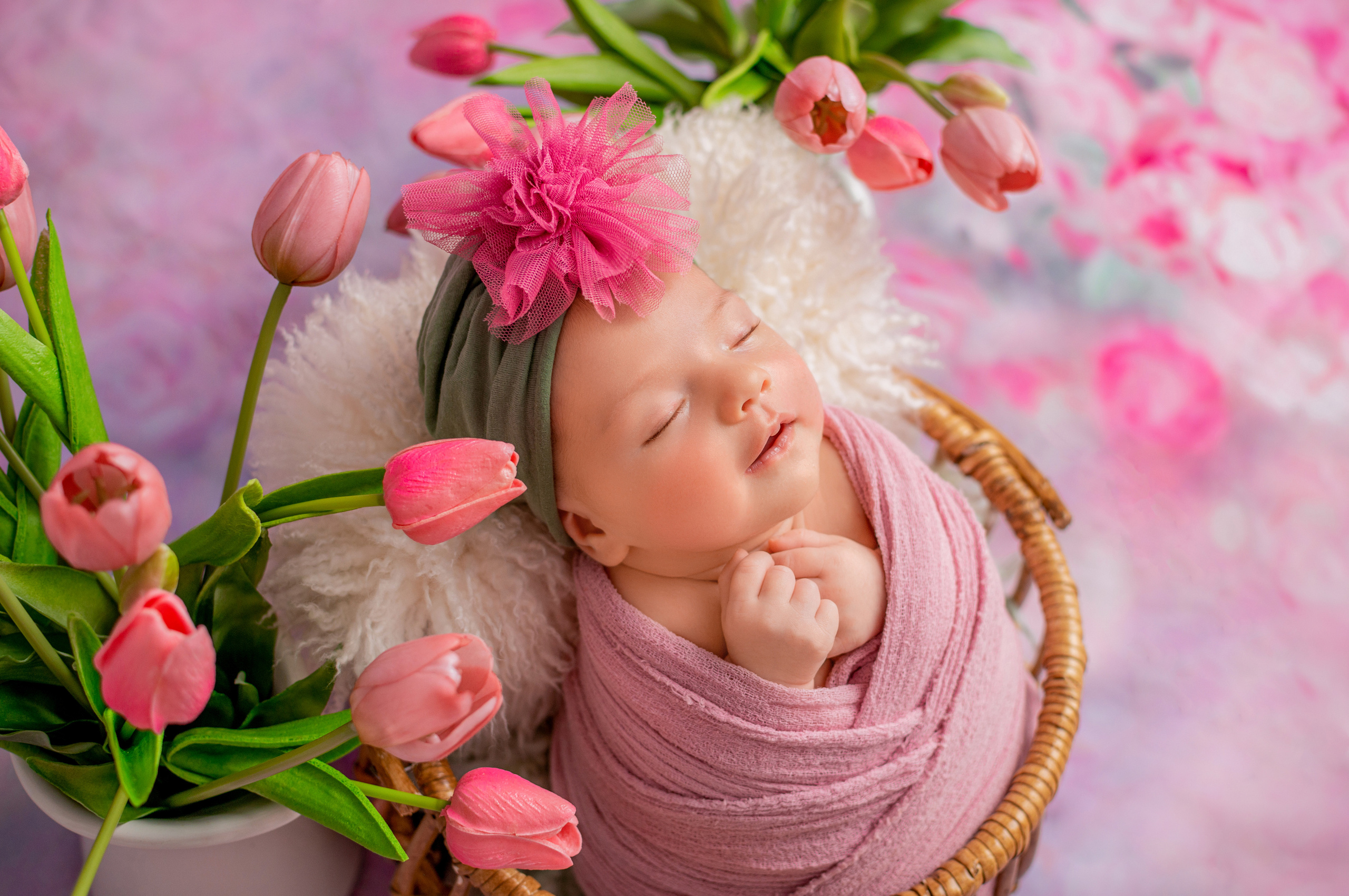 Эмилия 14 дней. Фотограф новорожденных Краснодар Малышенко Надежда