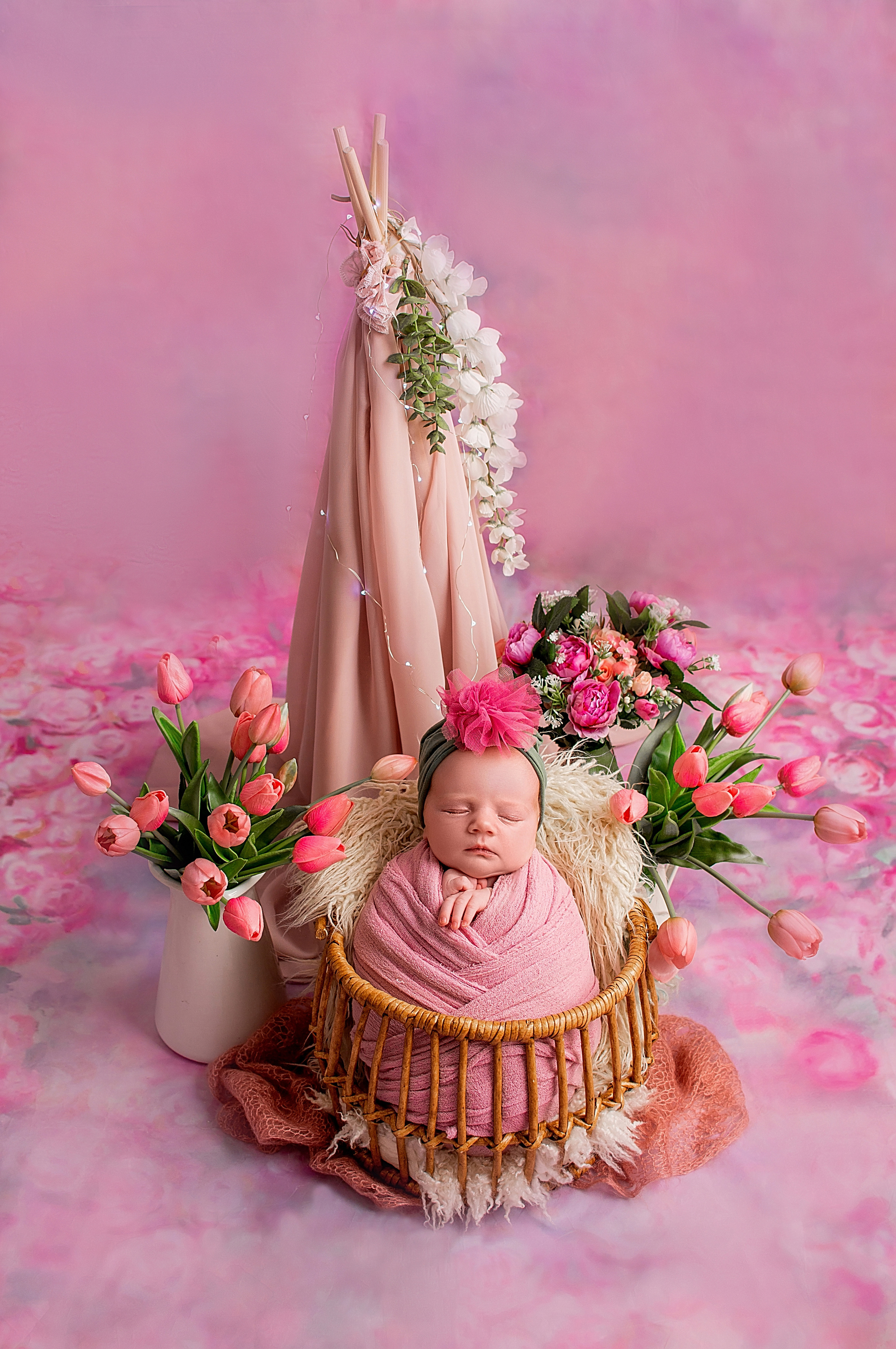 Есения 21 день. Фотограф новорожденных Краснодар Малышенко Надежда