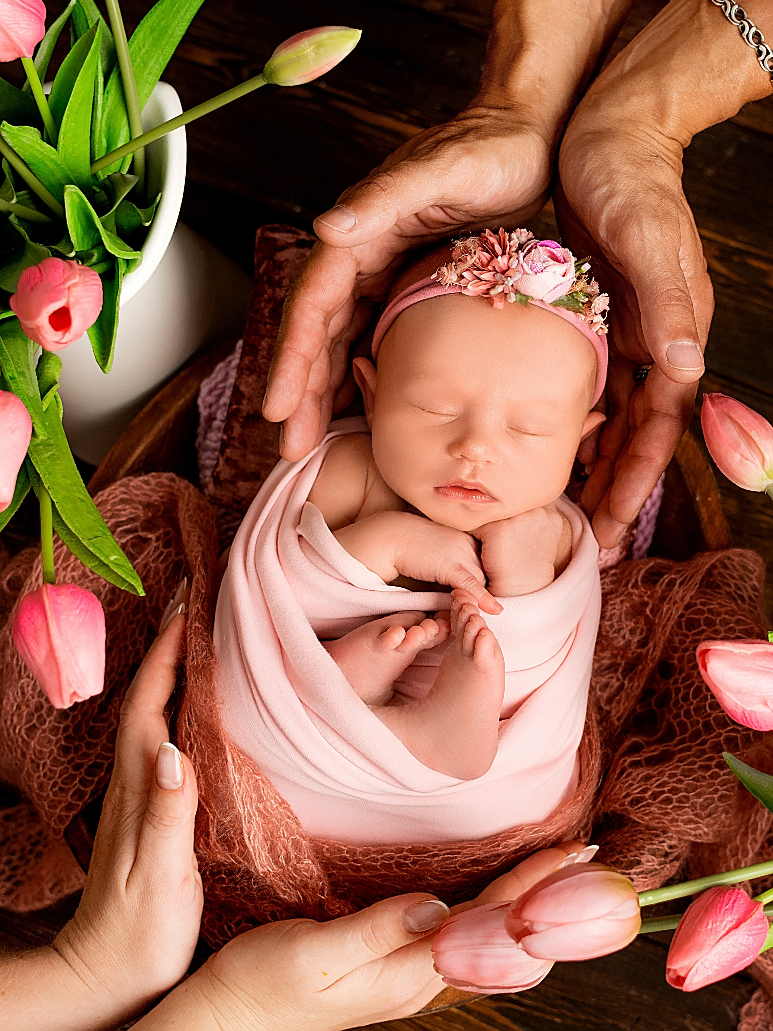 Ульяна 12 дней. Фотограф новорожденных Краснодар Малышенко Надежда