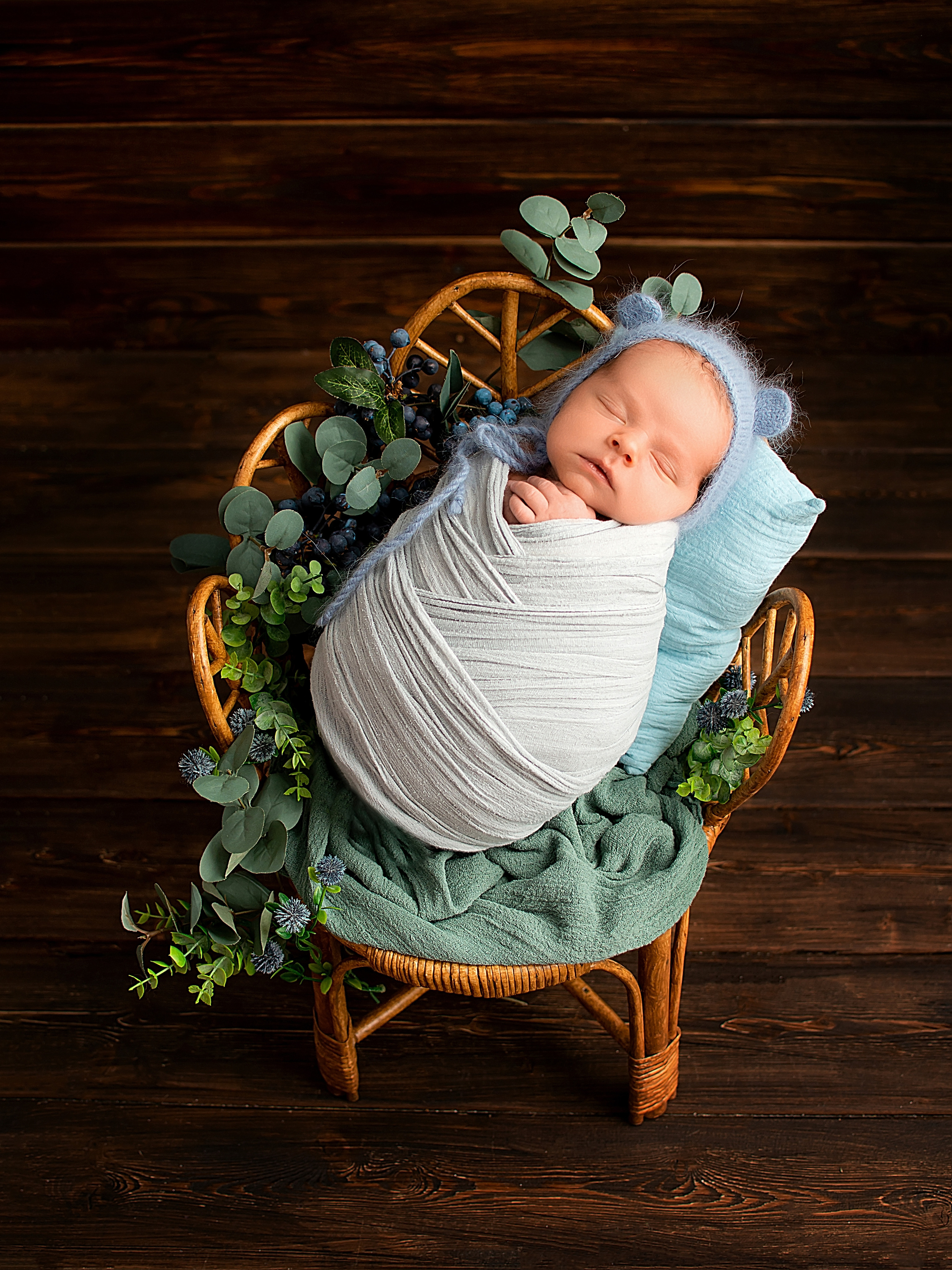 Максим 8 дней. Фотограф новорожденных Краснодар Малышенко Надежда