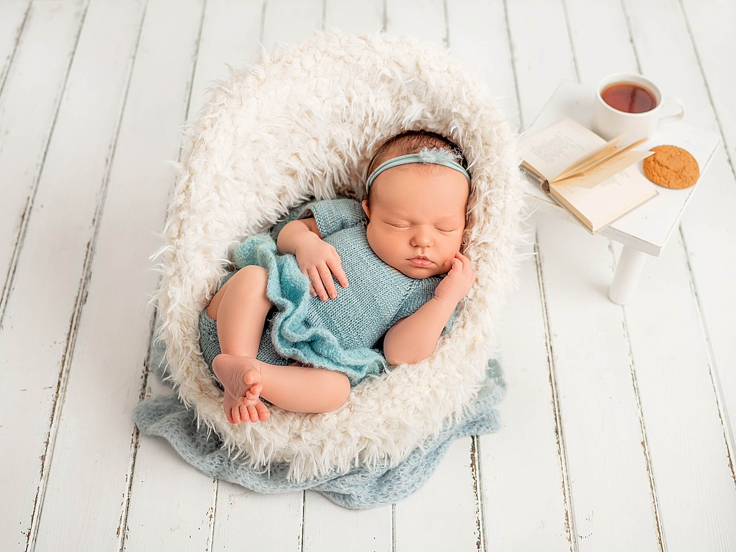 Анечка 15 дней. Фотограф новорожденных Краснодар Малышенко Надежда