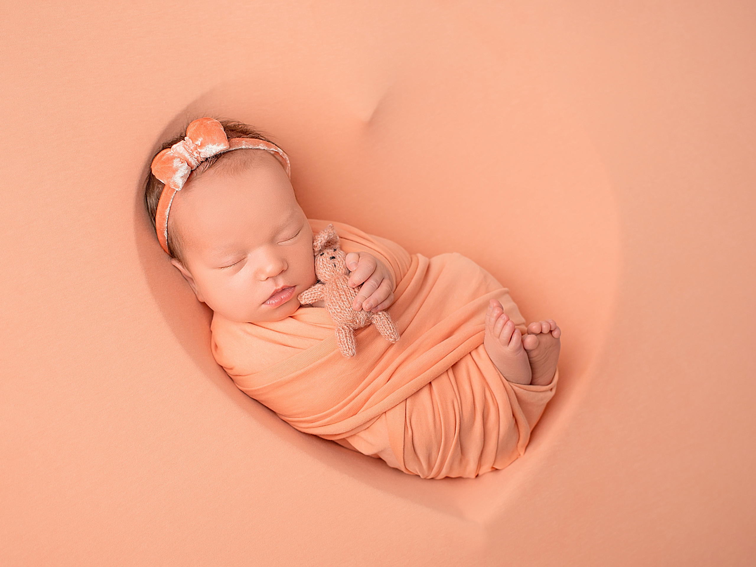 Анечка 15 дней. Фотограф новорожденных Краснодар Малышенко Надежда