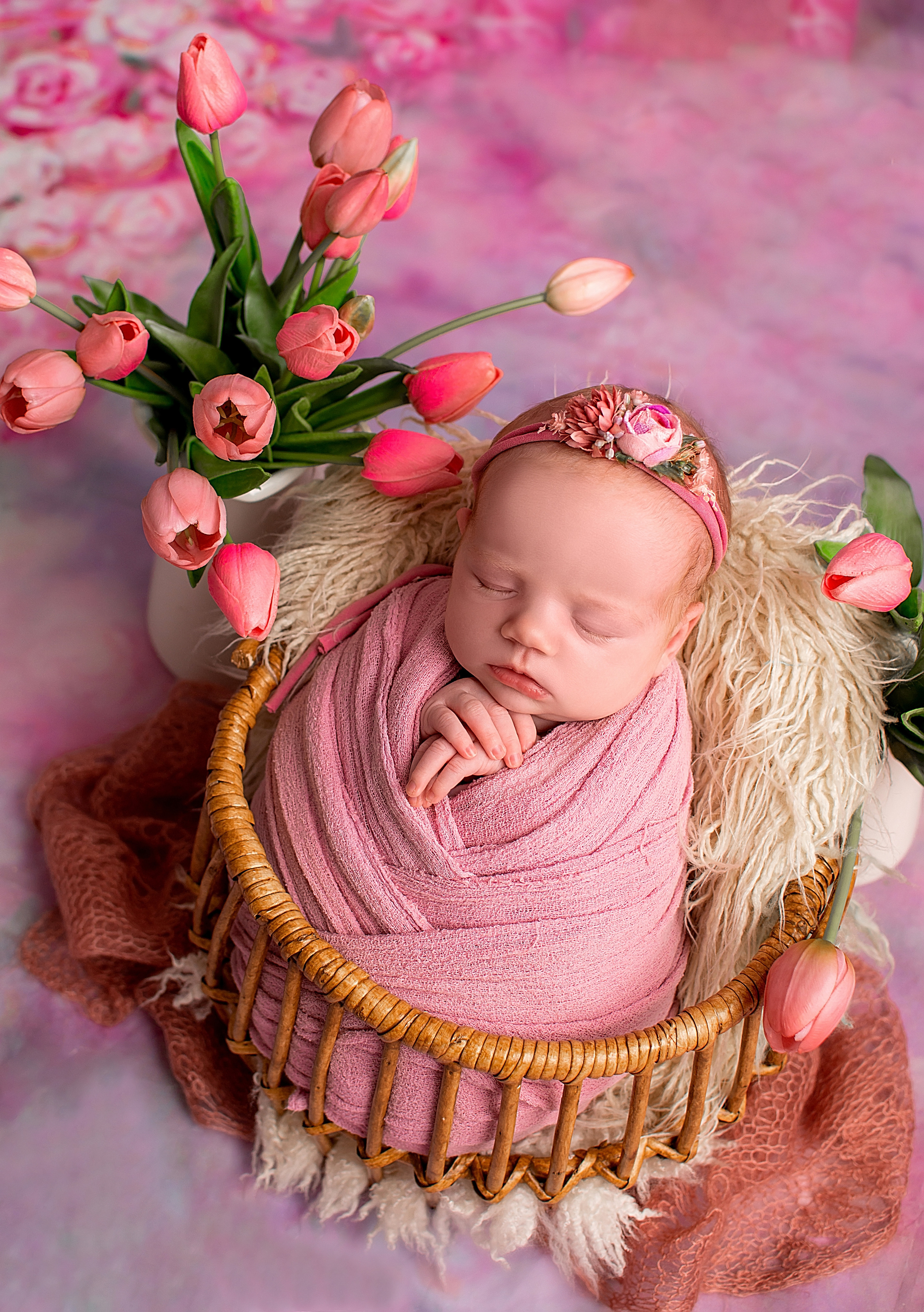 Есения 21 день. Фотограф новорожденных Краснодар Малышенко Надежда