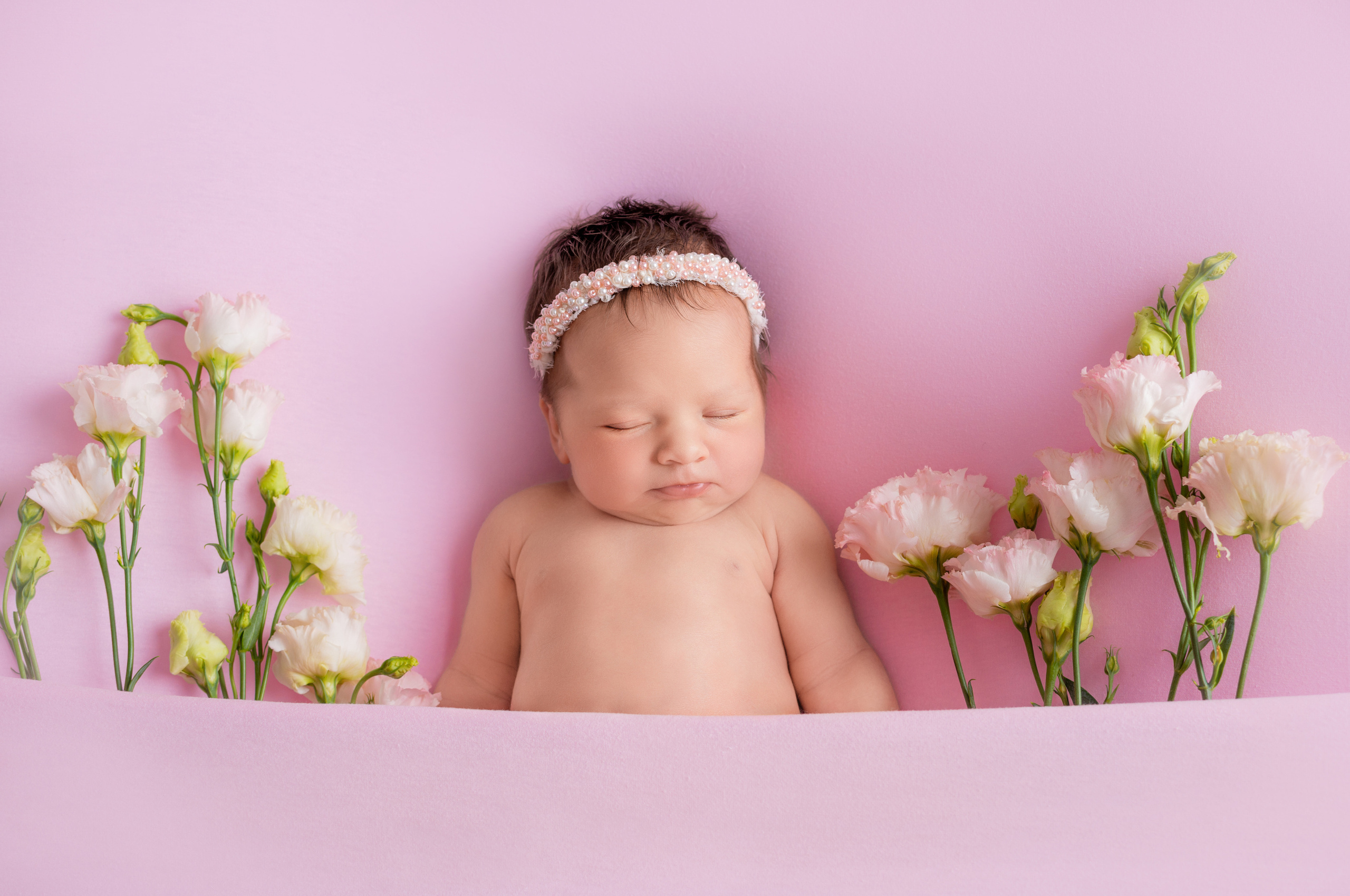 Алина 7 дней. Фотограф новорожденных Краснодар Малышенко Надежда