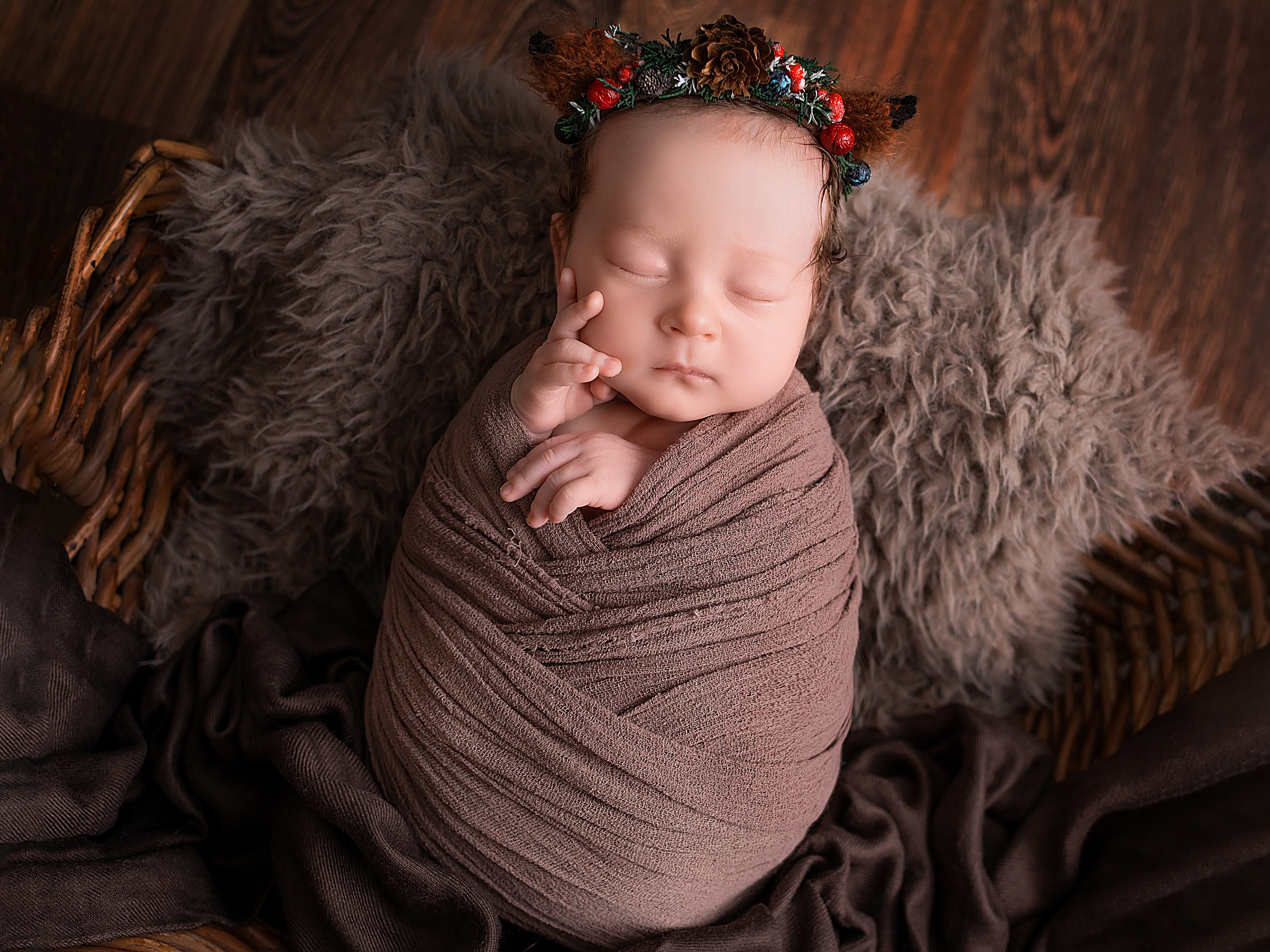 Двойняшки Кира и София. Фотограф новорожденных Краснодар Малышенко Надежда