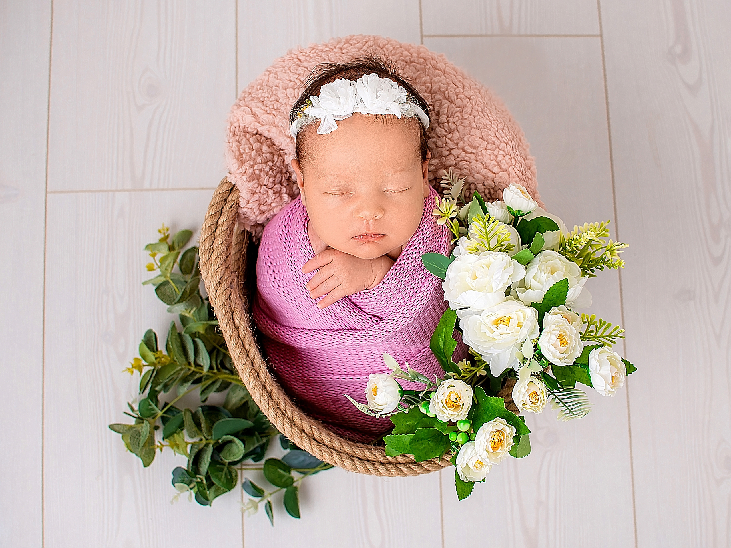 Мила 13 дней. Фотограф новорожденных Краснодар Малышенко Надежда