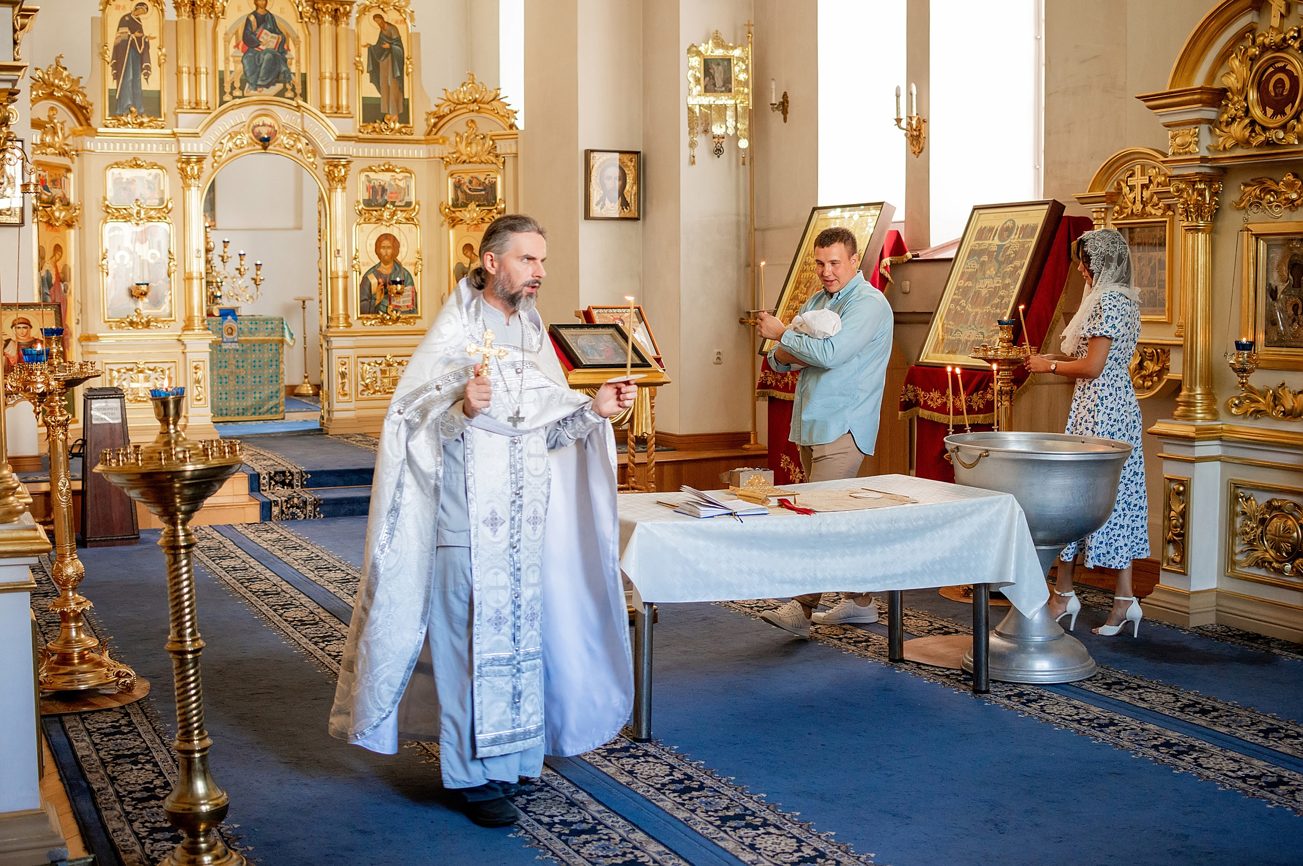 Крещение в Краснодаре. Фотограф новорожденных Краснодар Малышенко Надежда