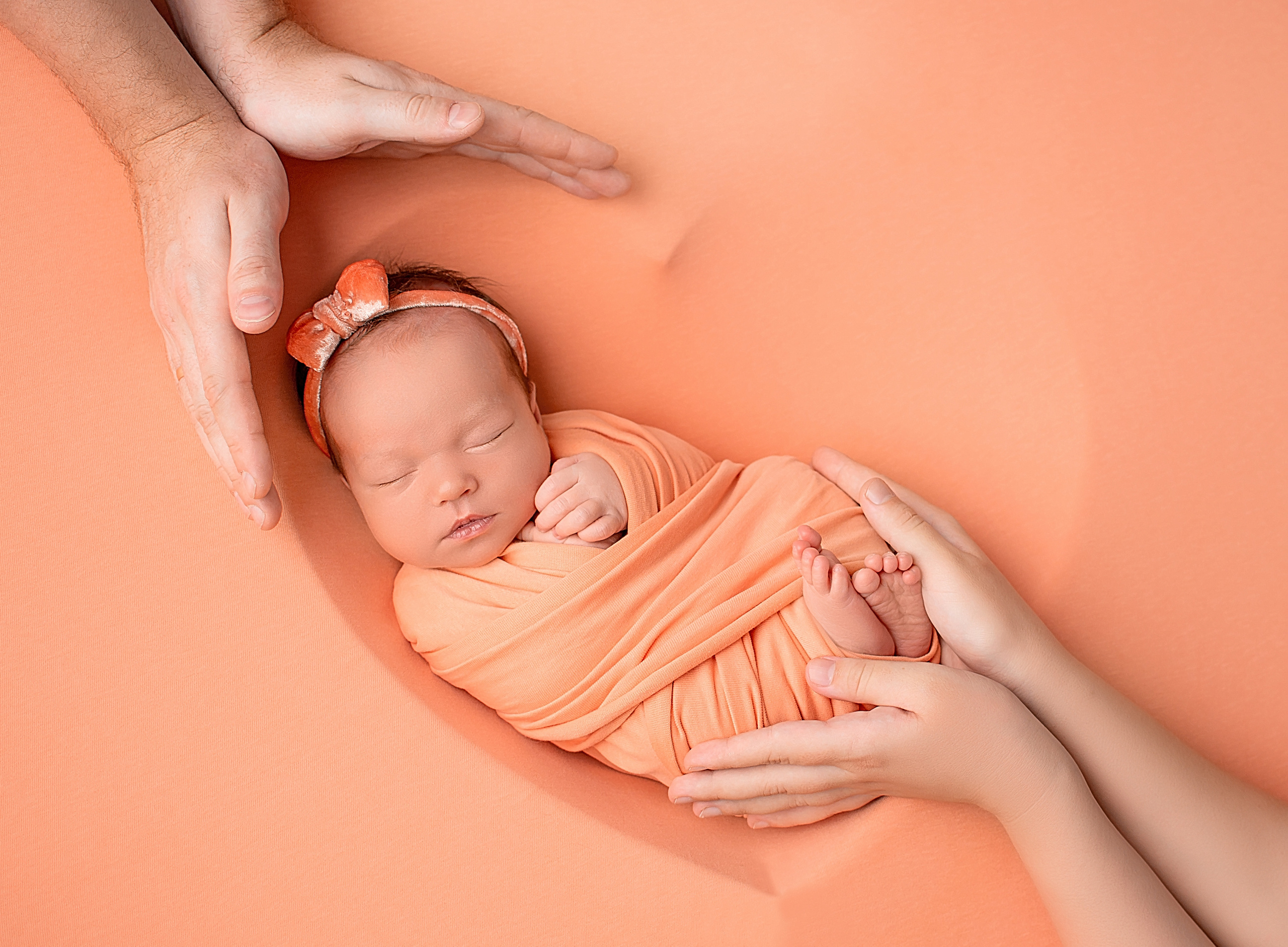 Анечка 15 дней. Фотограф новорожденных Краснодар Малышенко Надежда