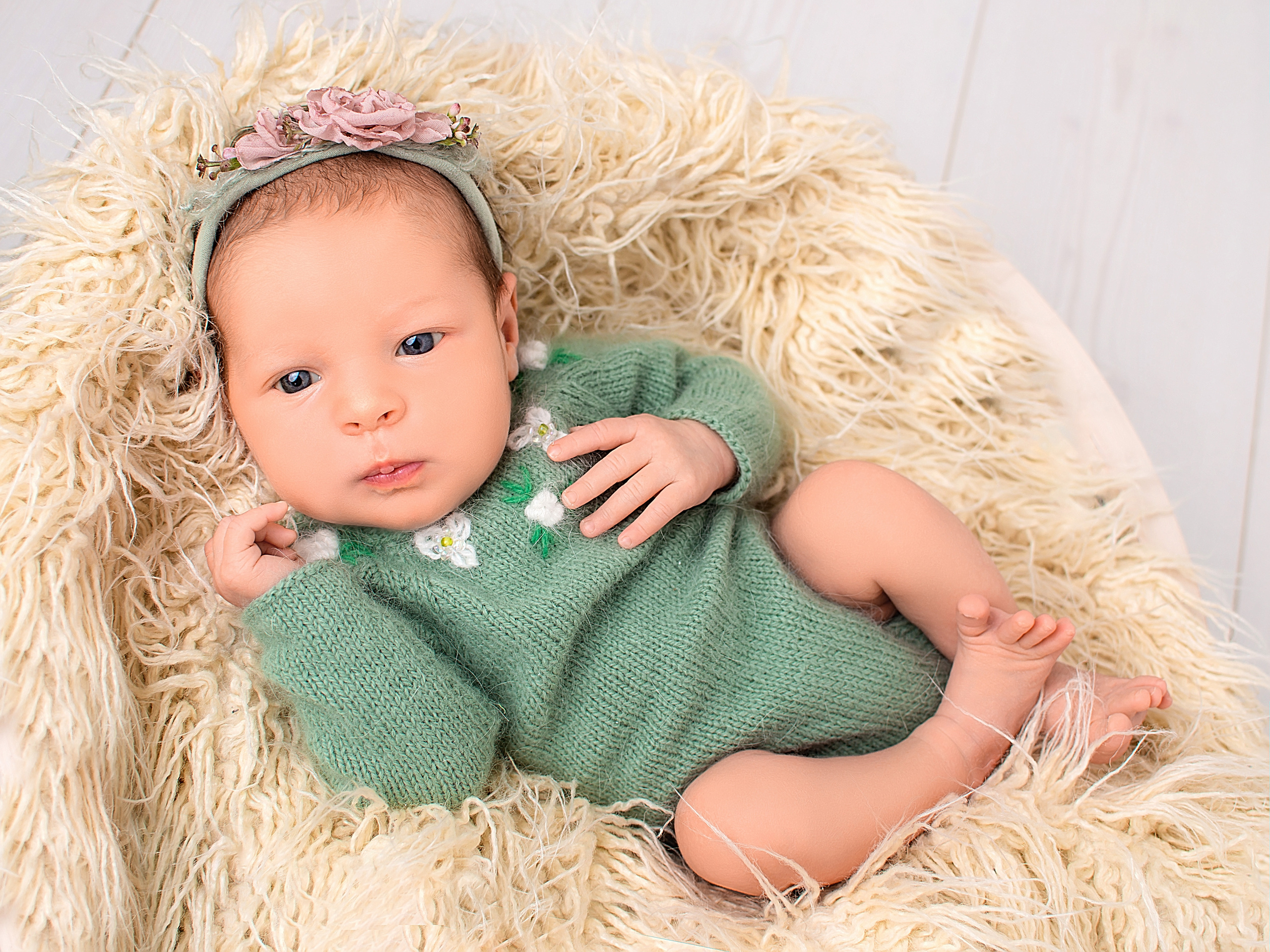 Мила 13 дней. Фотограф новорожденных Краснодар Малышенко Надежда