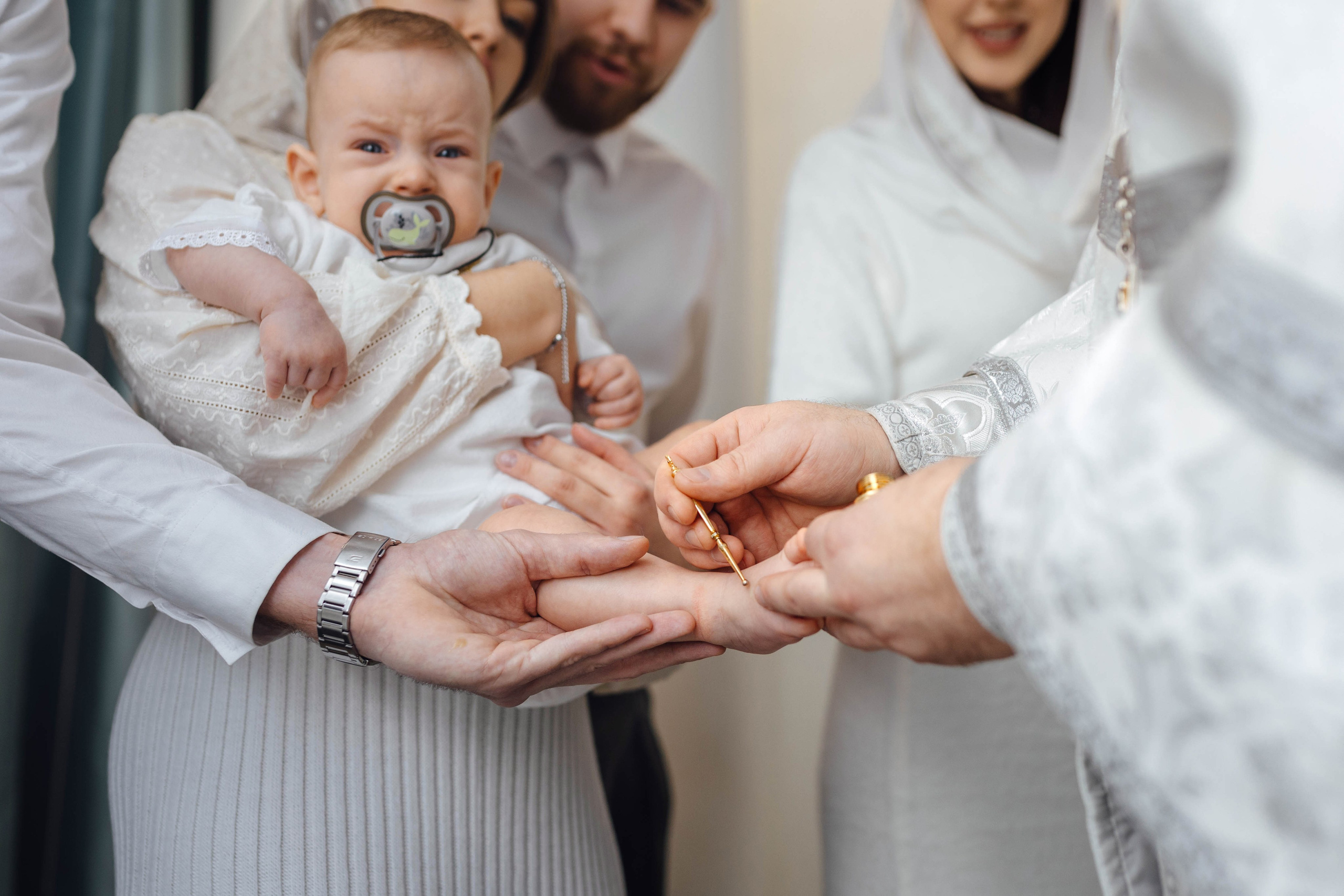 Крещение Демида, храм Святой Троицы, декабрь 2025