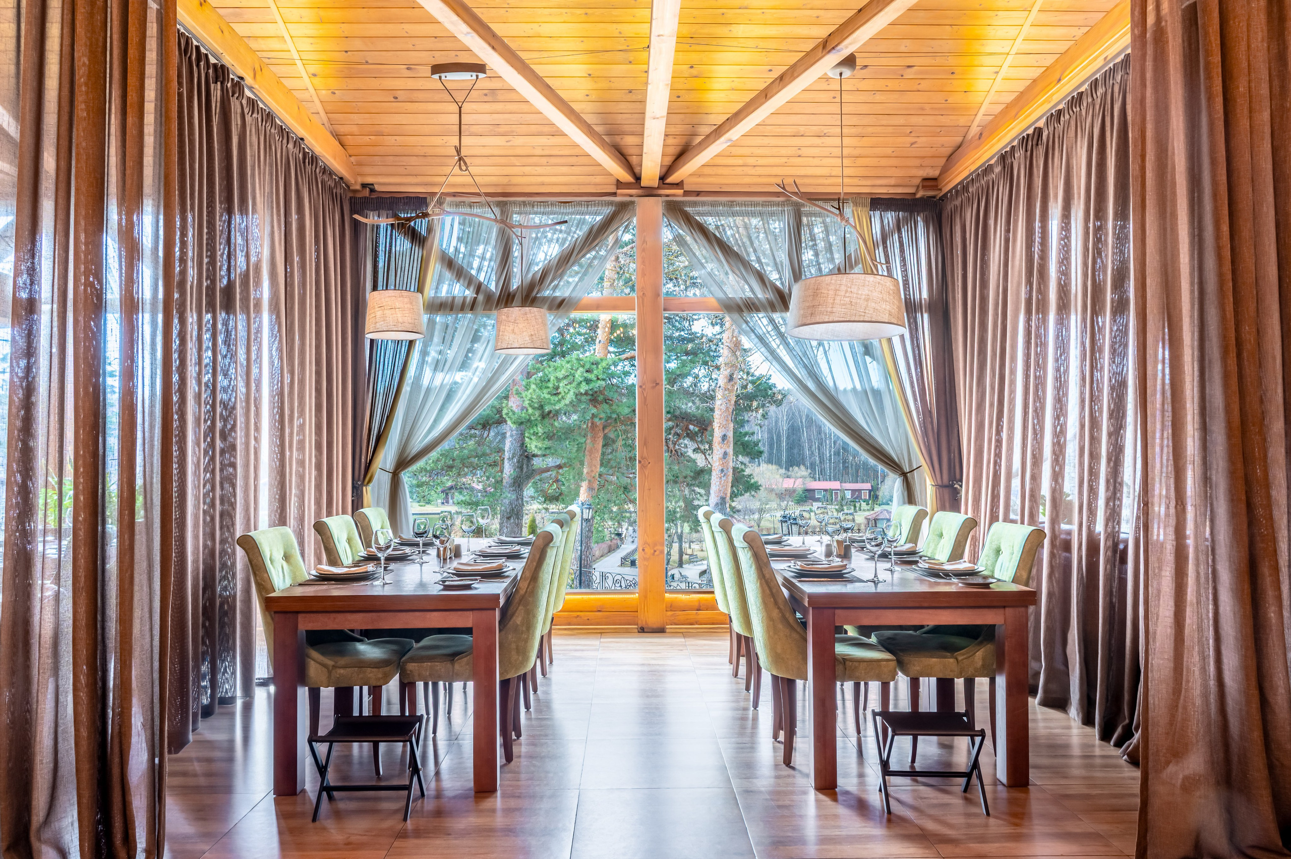 Ресторан «ЗаВидное». Интерьерный Фотограф Москва Криста FLY Труфанова