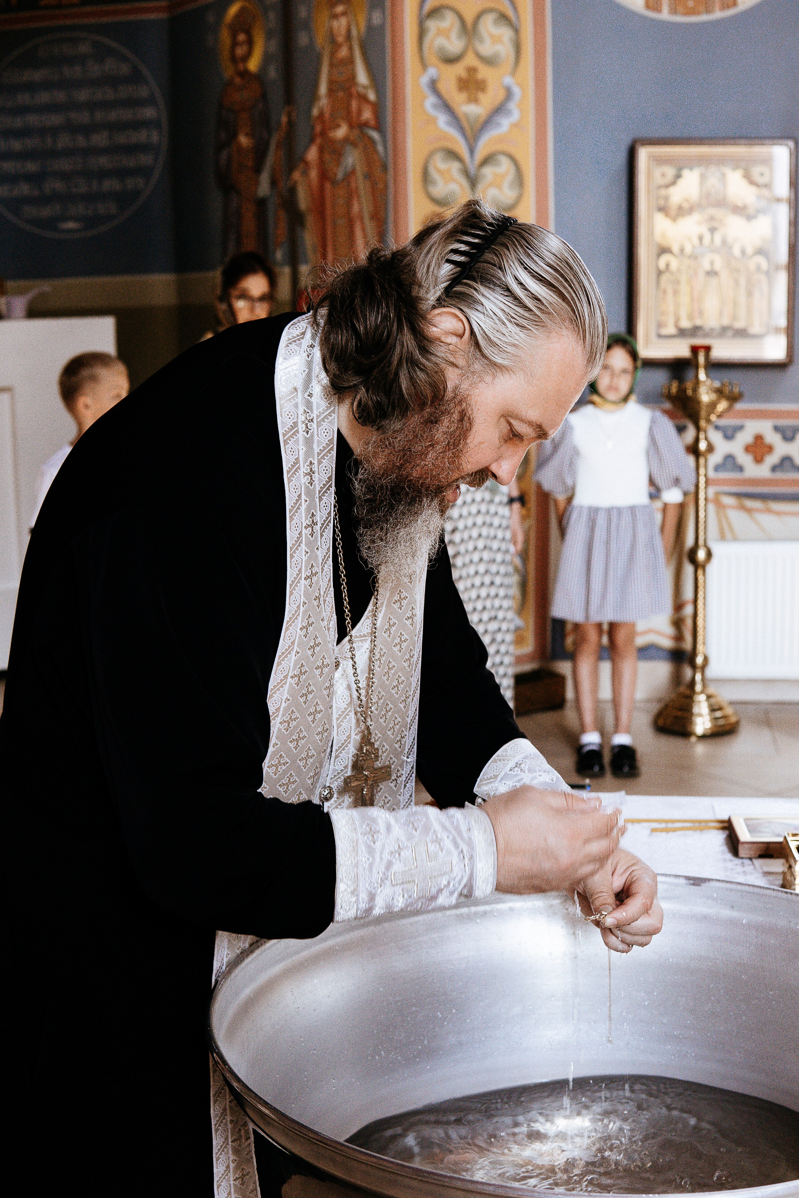 Крещение Александры. Фотограф Алла Быкова