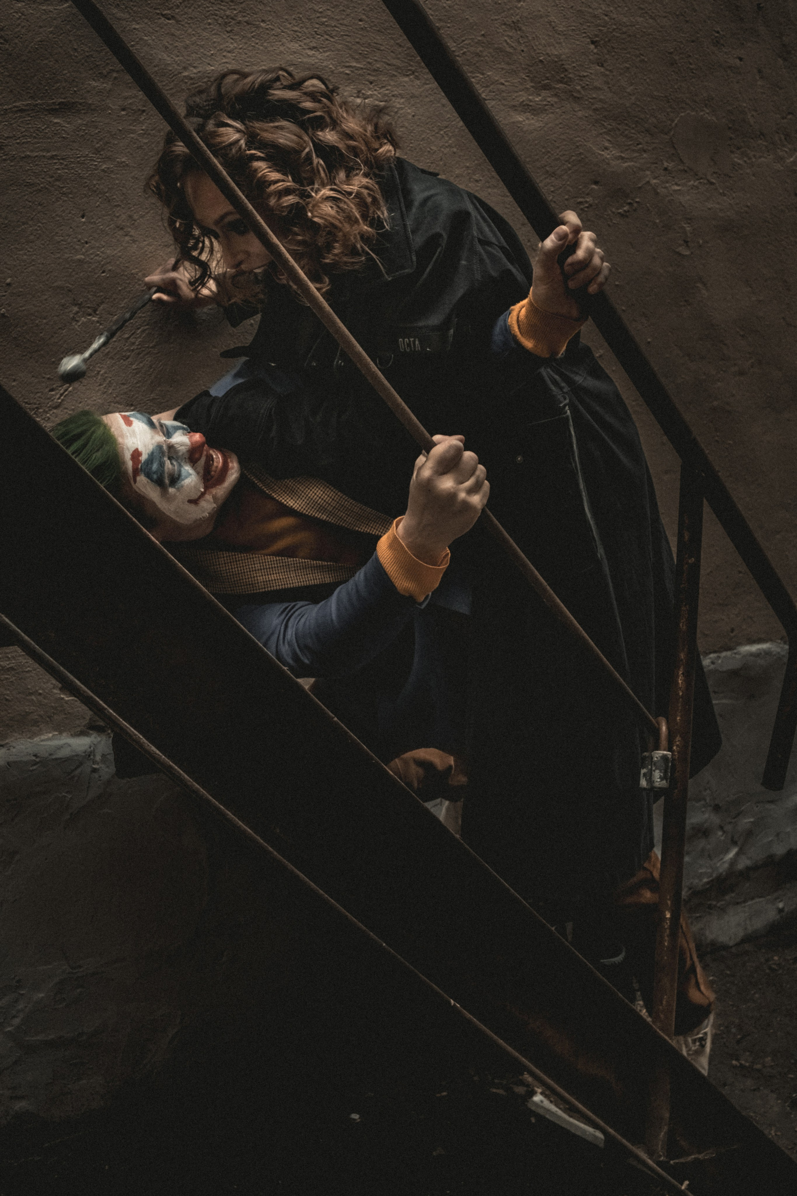 Схватка Джокера и Беллатрисы Лестрейндж. Портретный фотограф в Москве Виталий Сабирзянов