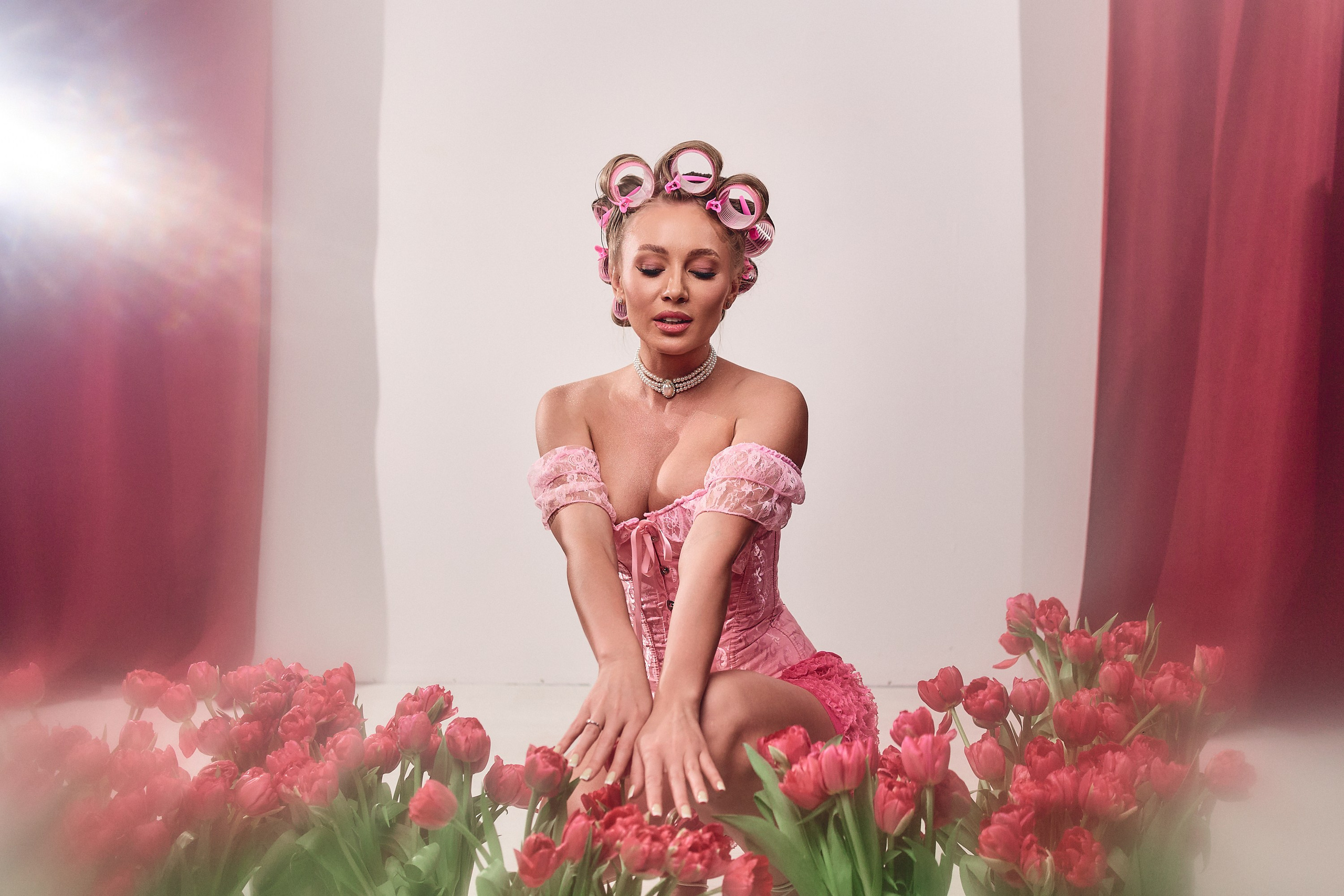 Воркшоп в студии «Тренд» к 8 марта. Фотограф Евгений Леонов