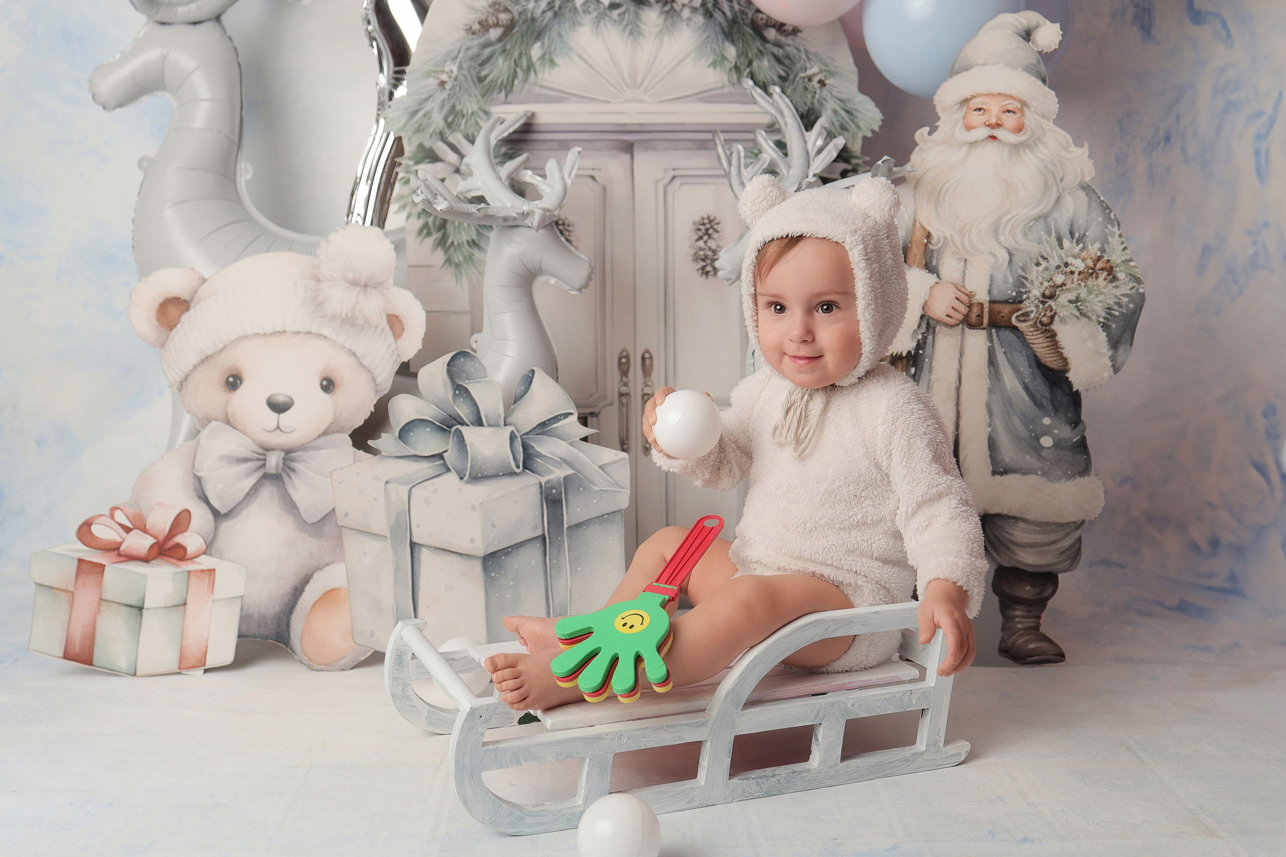 Егор, 1 годик. Фотограф новорожденных в Новокузнецке Анна Горошникова