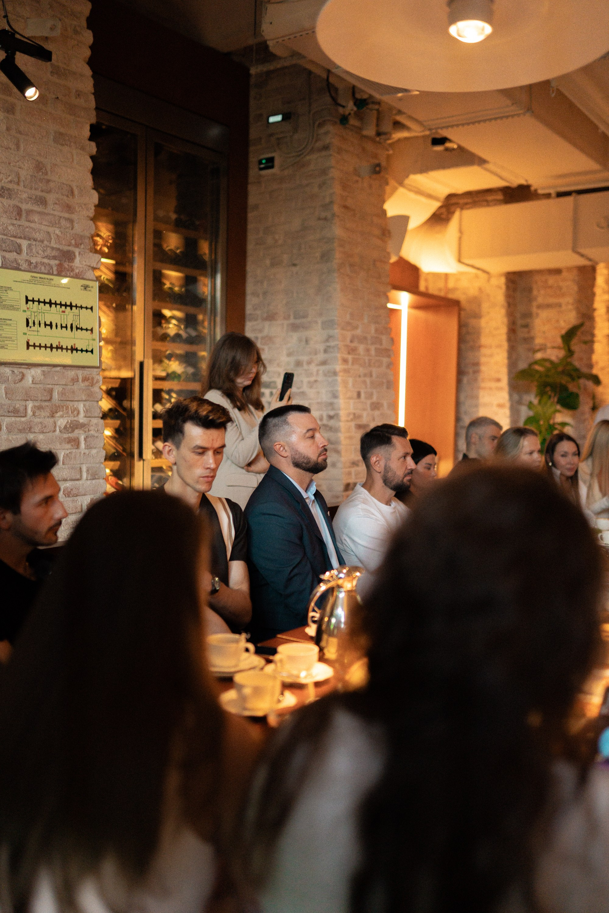 Broker Pro Бизнес-завтрак Ava bistro. Репортажая фотография Санкт-Петербург