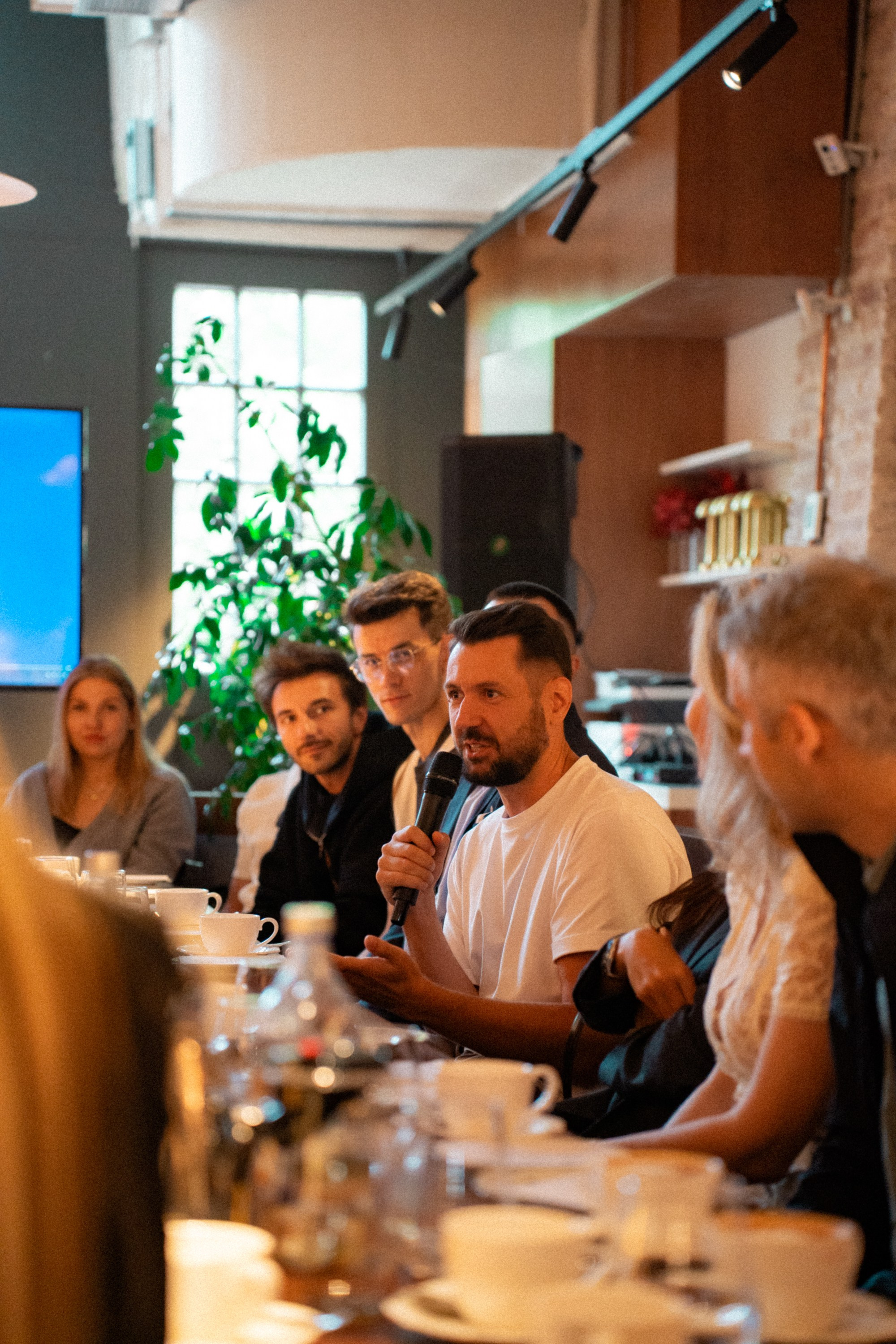 Broker Pro Бизнес-завтрак Ava bistro. Репортажая фотография Санкт-Петербург