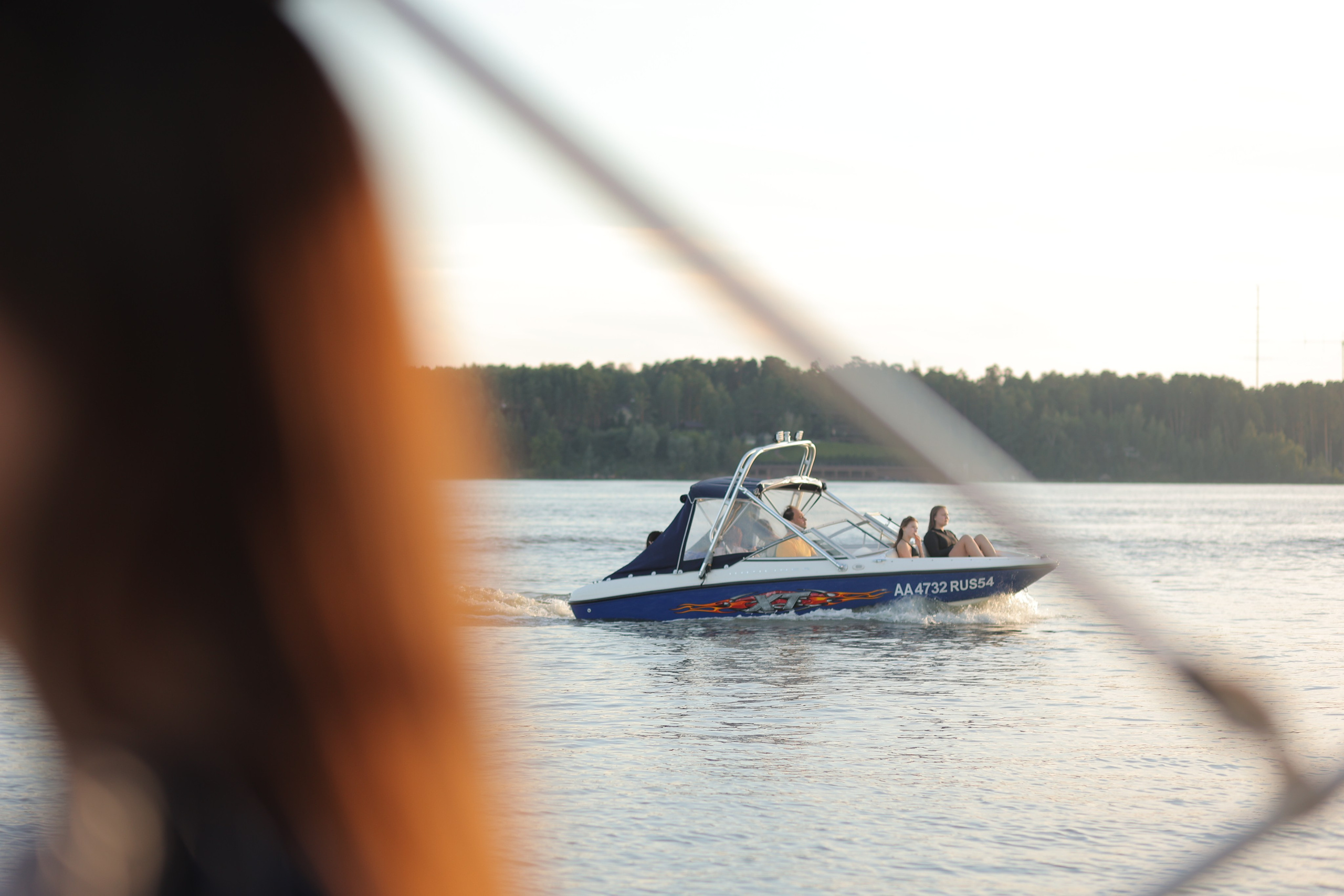 Прогулка на катере август 2024. Фотограф Алина Ионычева в Новосибирске