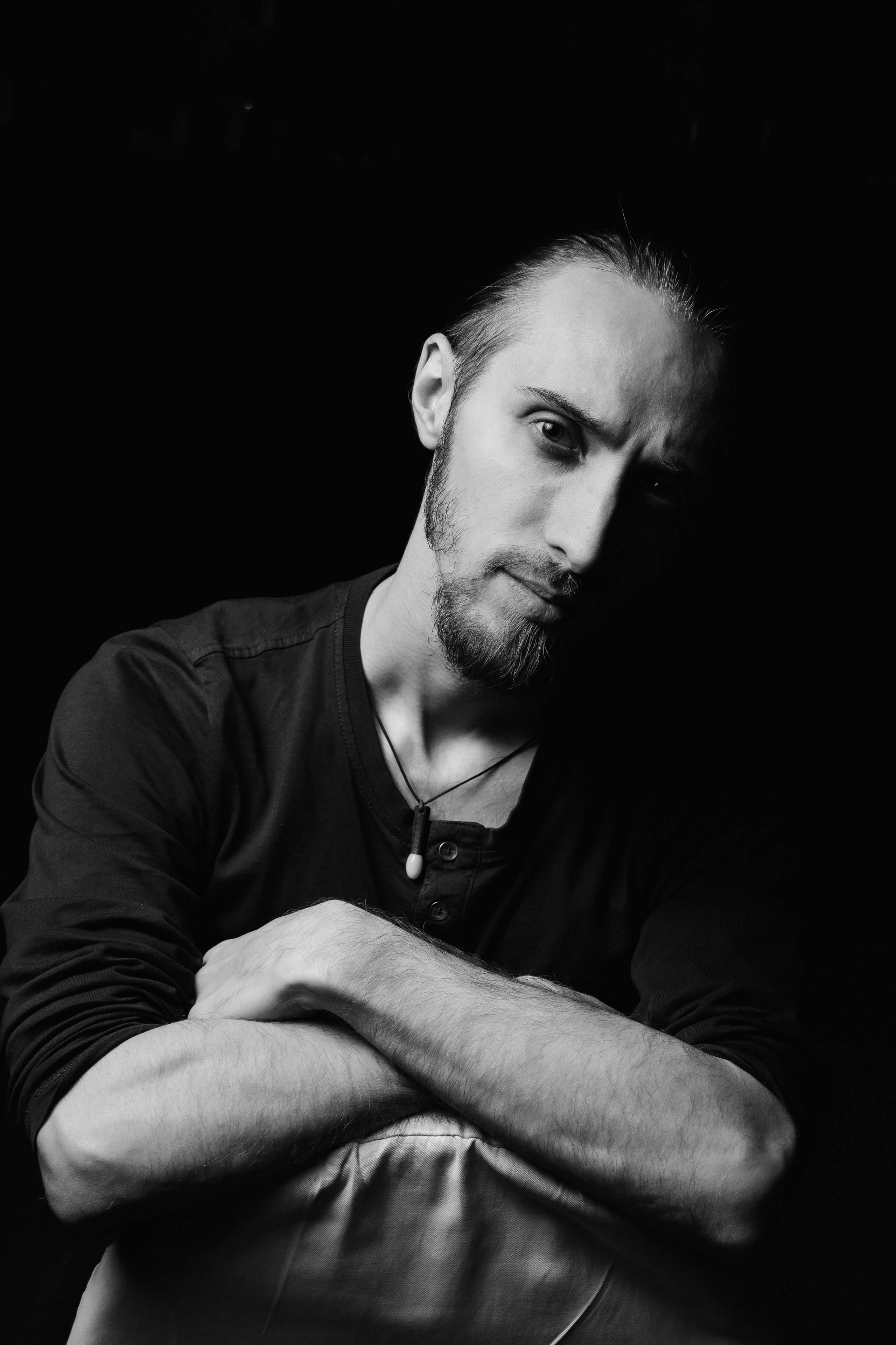 Александр, ЧБ портрет. Портретный Фотограф Александр «Konevtsoph» В Санкт-Петербурге