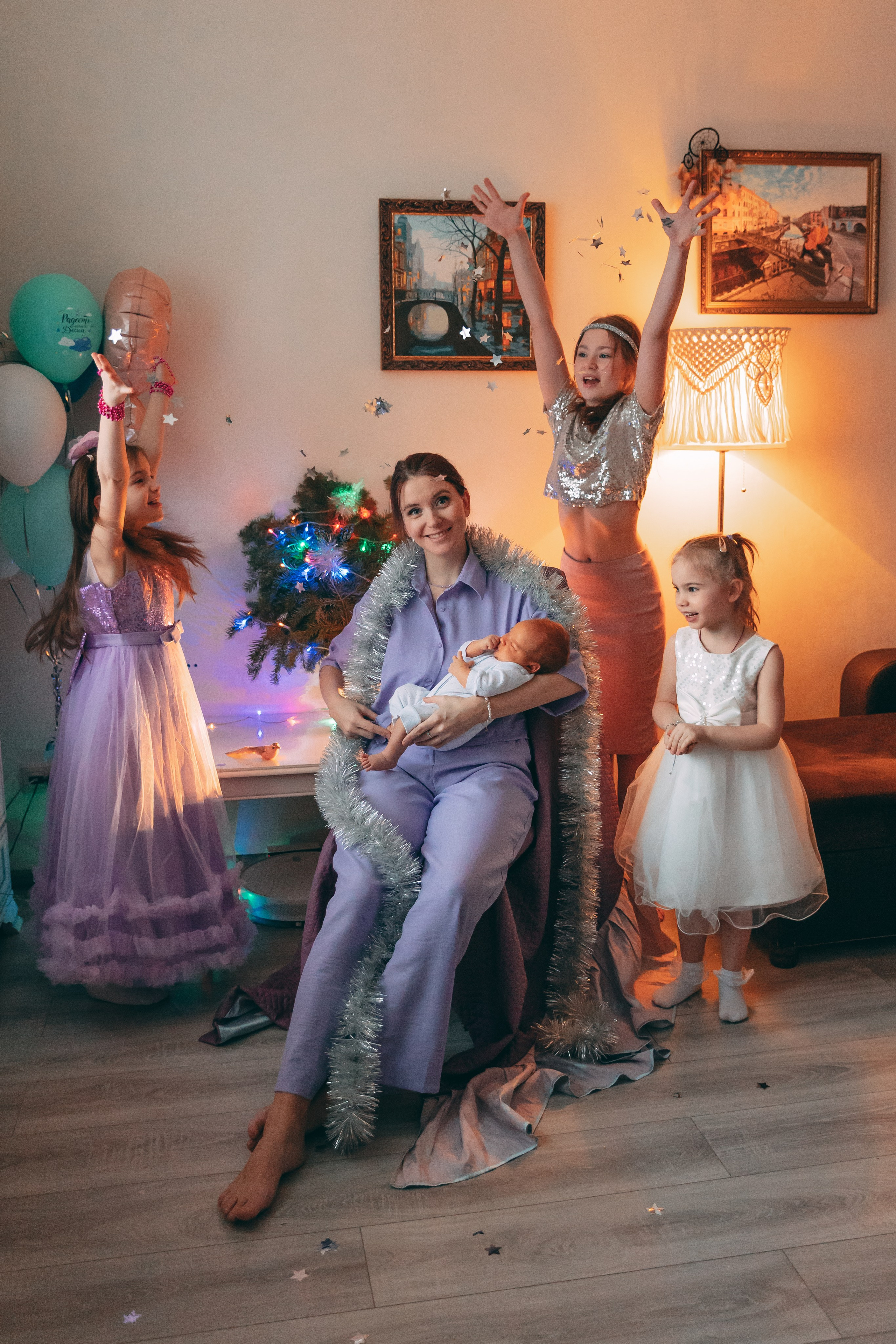 Дома у Карины. Семейный фотограф в Санкт-Петербурге Алиса Мохова