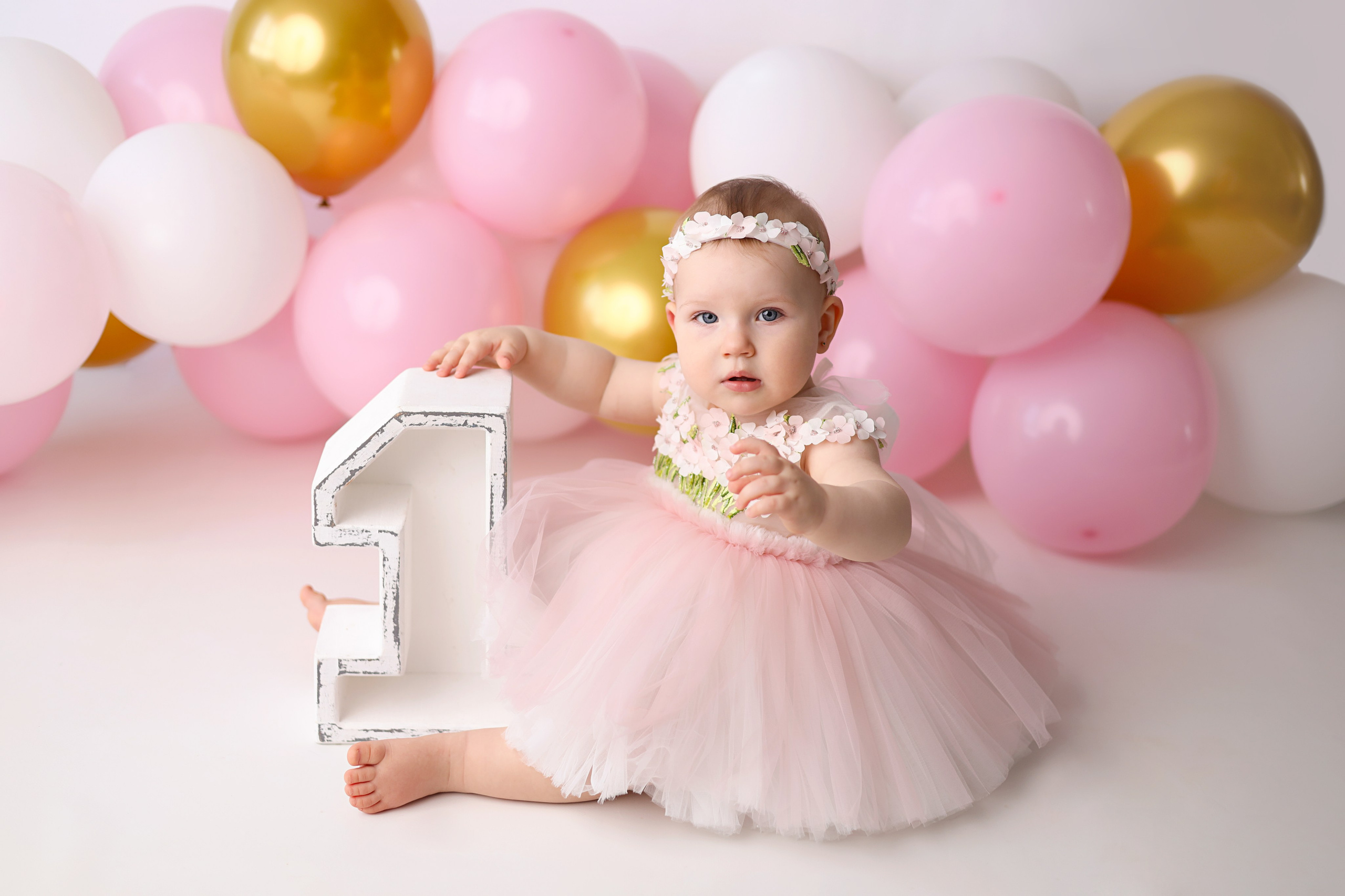 Алене 1 годик. Фотограф новорожденных Москва. Ньюборн фотограф Москва