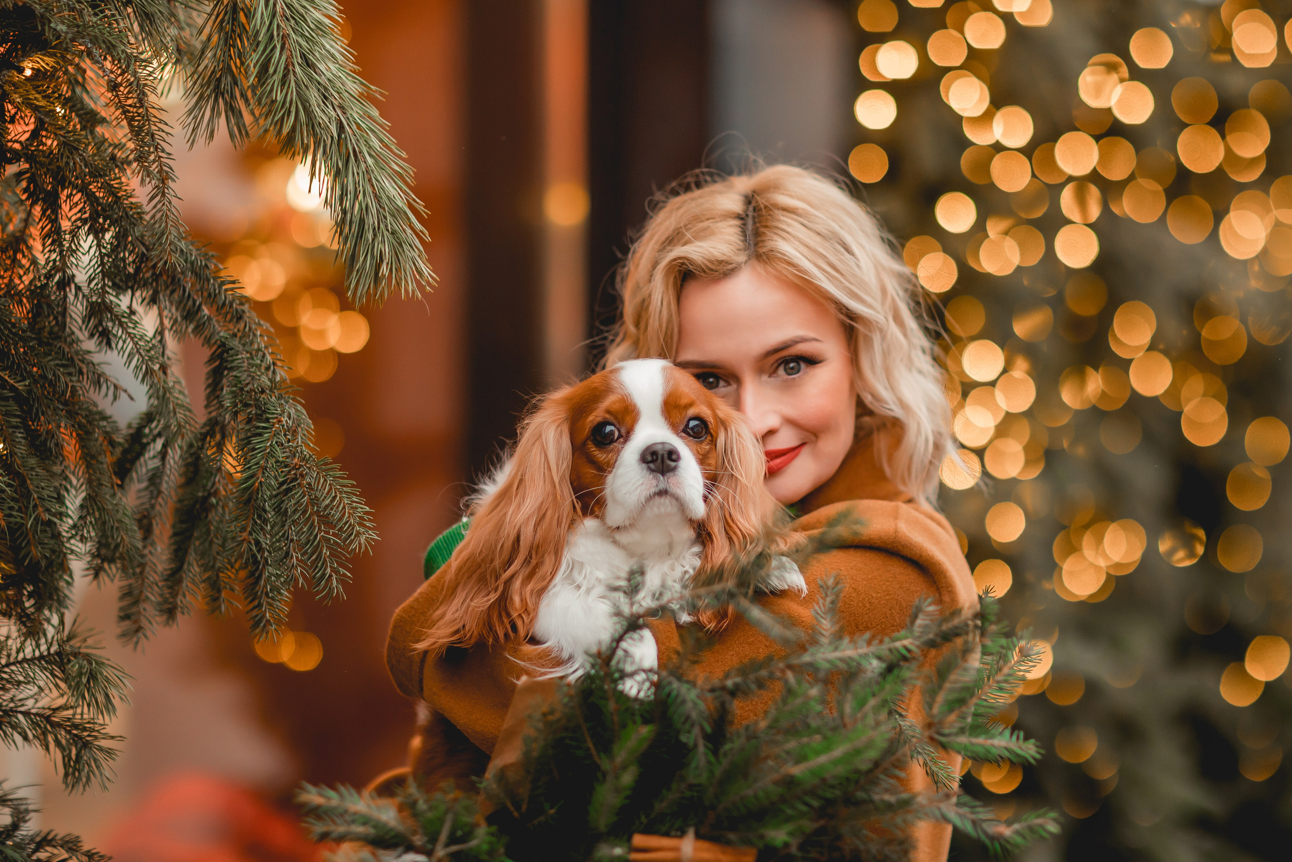 Татьяна и Хэппи. Семейный фотограф анималист Мария Крючкова