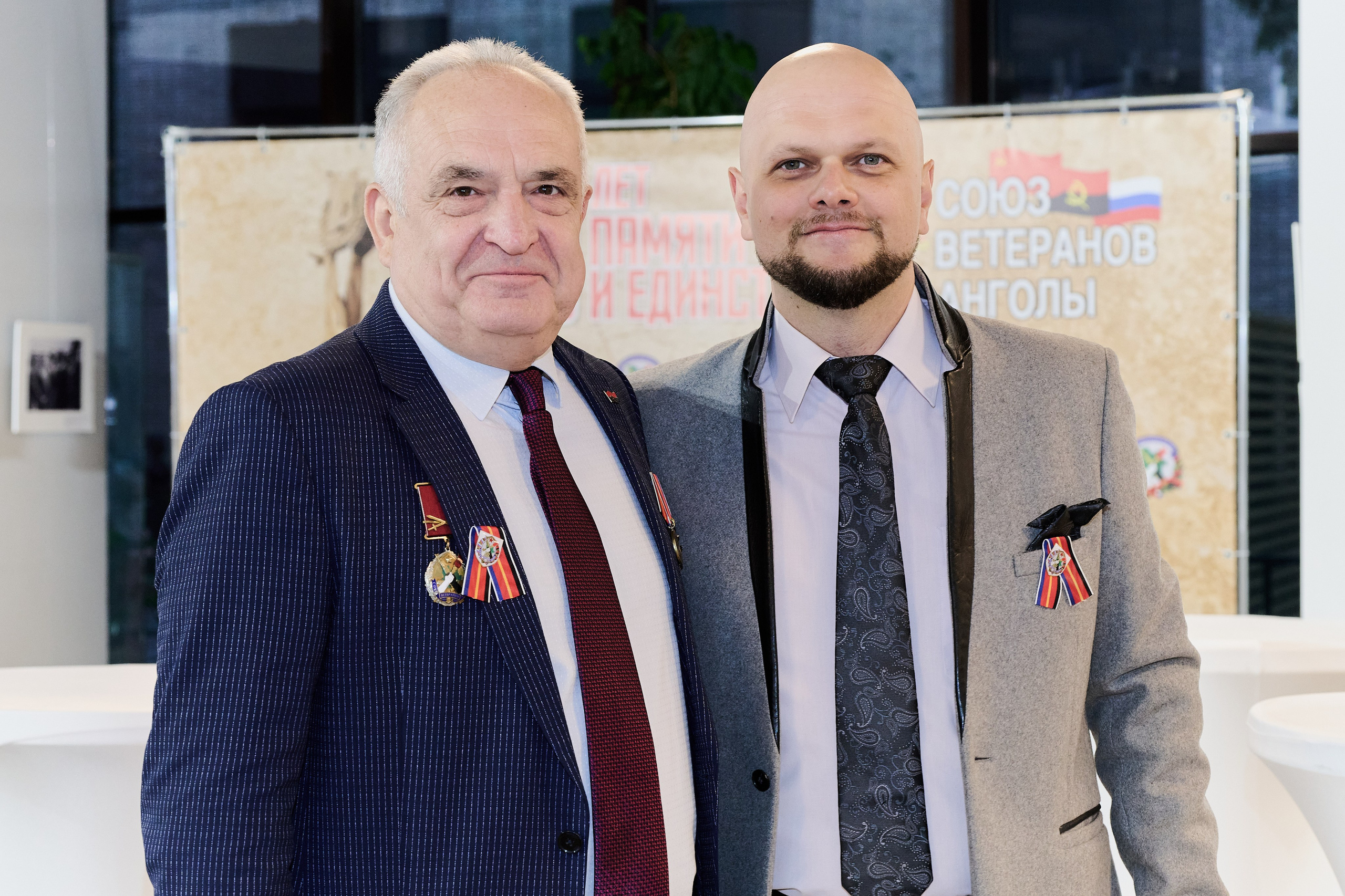 20 лет союзу ветеранов Анголы. Фотограф Роман Адлер