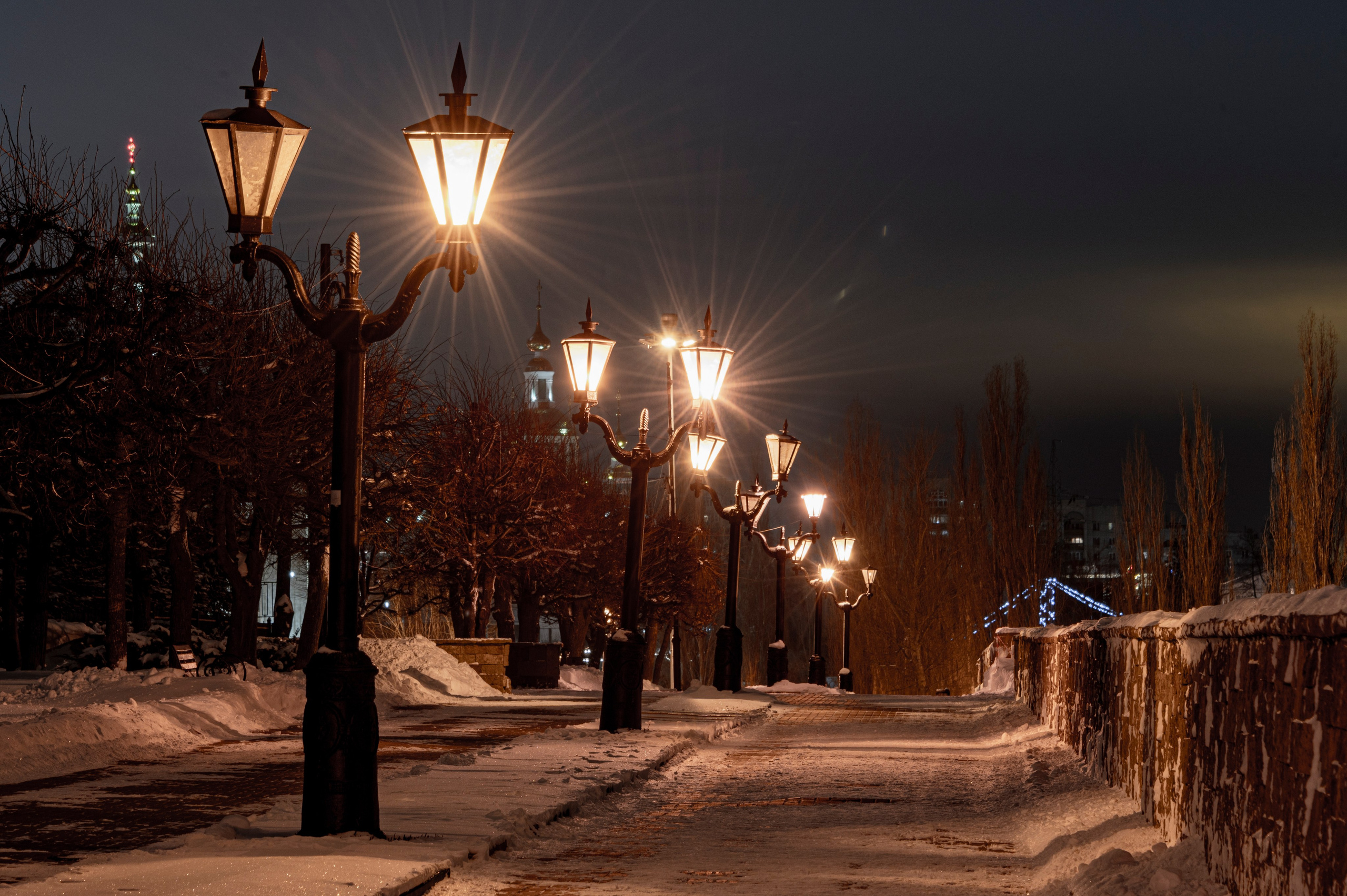 Январский Тамбов. 2024 год. Фотограф Роман Адлер