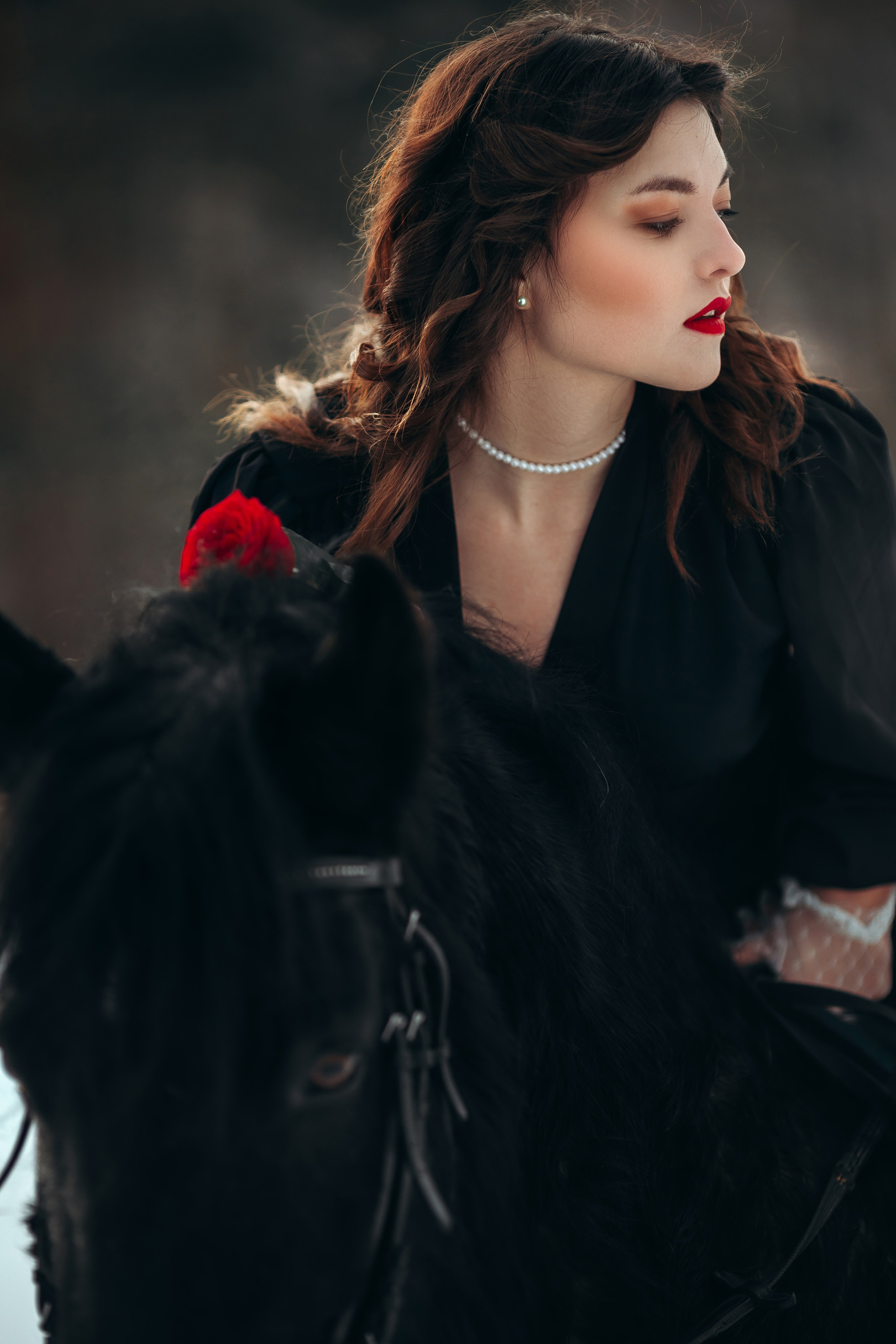 Катя и Шери. Анна Молчанова конный фотограф в Тюмени | фотосессии с лошадьми Тюмень