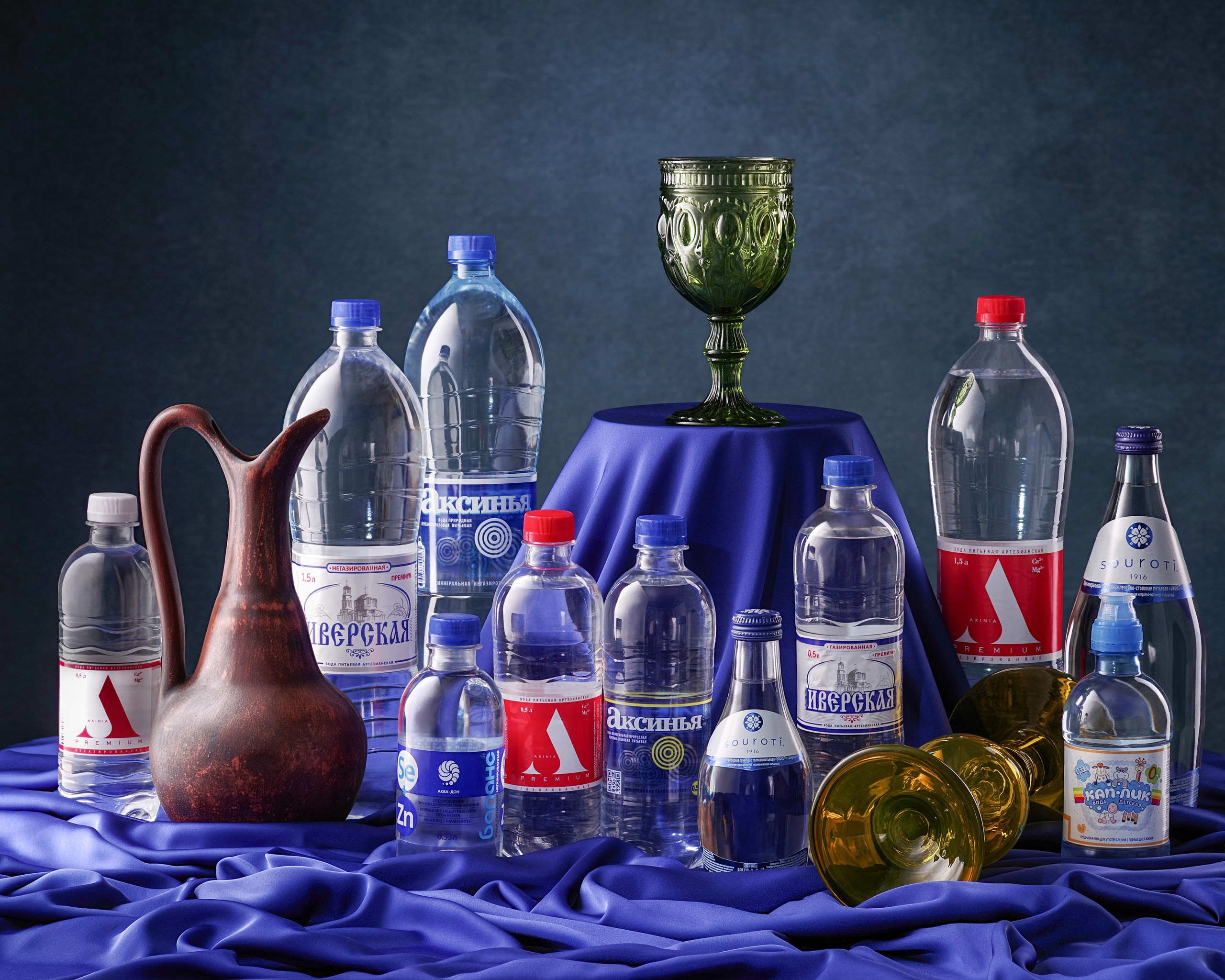 Предметная и рекламная съёмка бутылок в Ростове-на-Дону