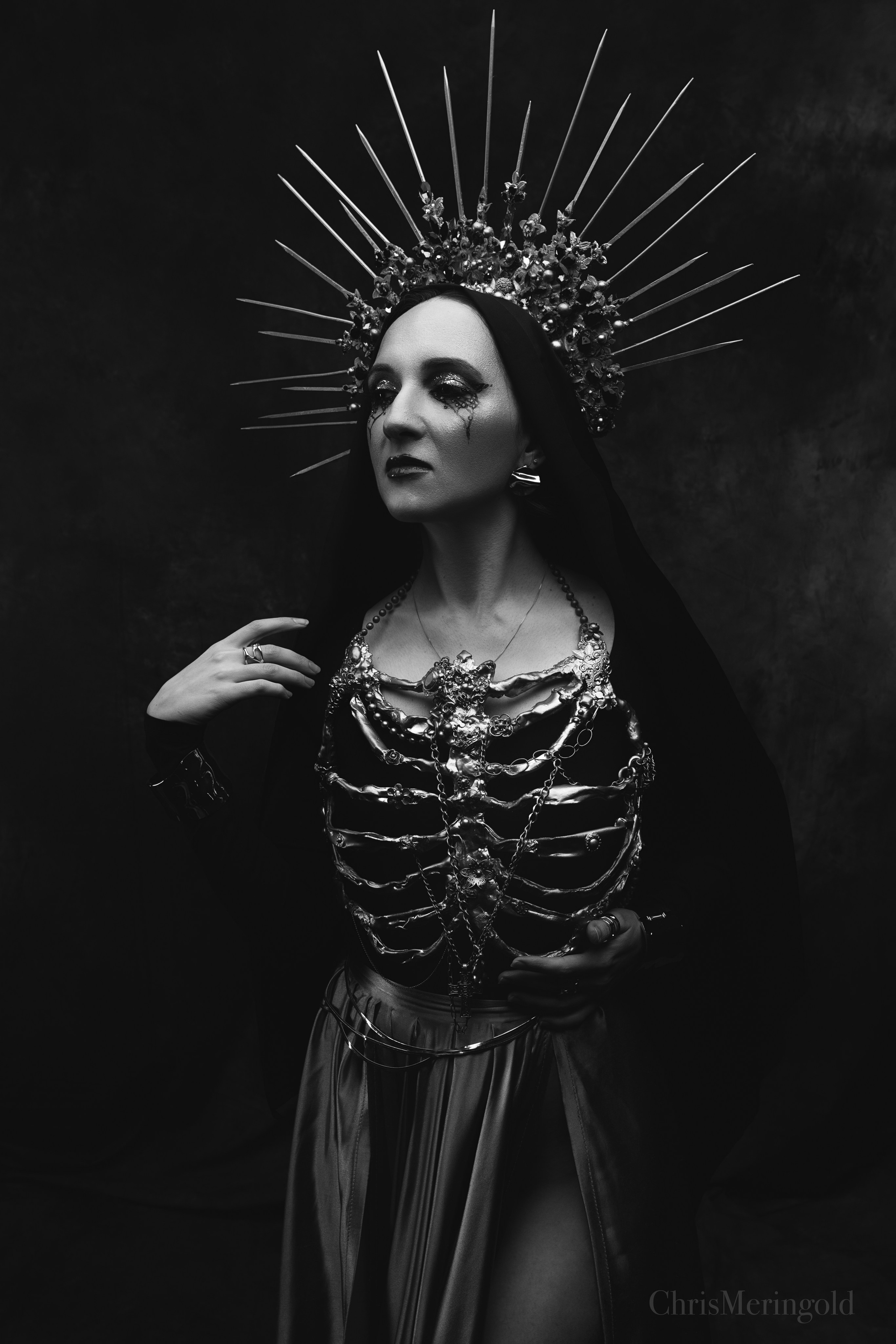 Gothic queen. Портретный фотограф Кристина Лукьянова