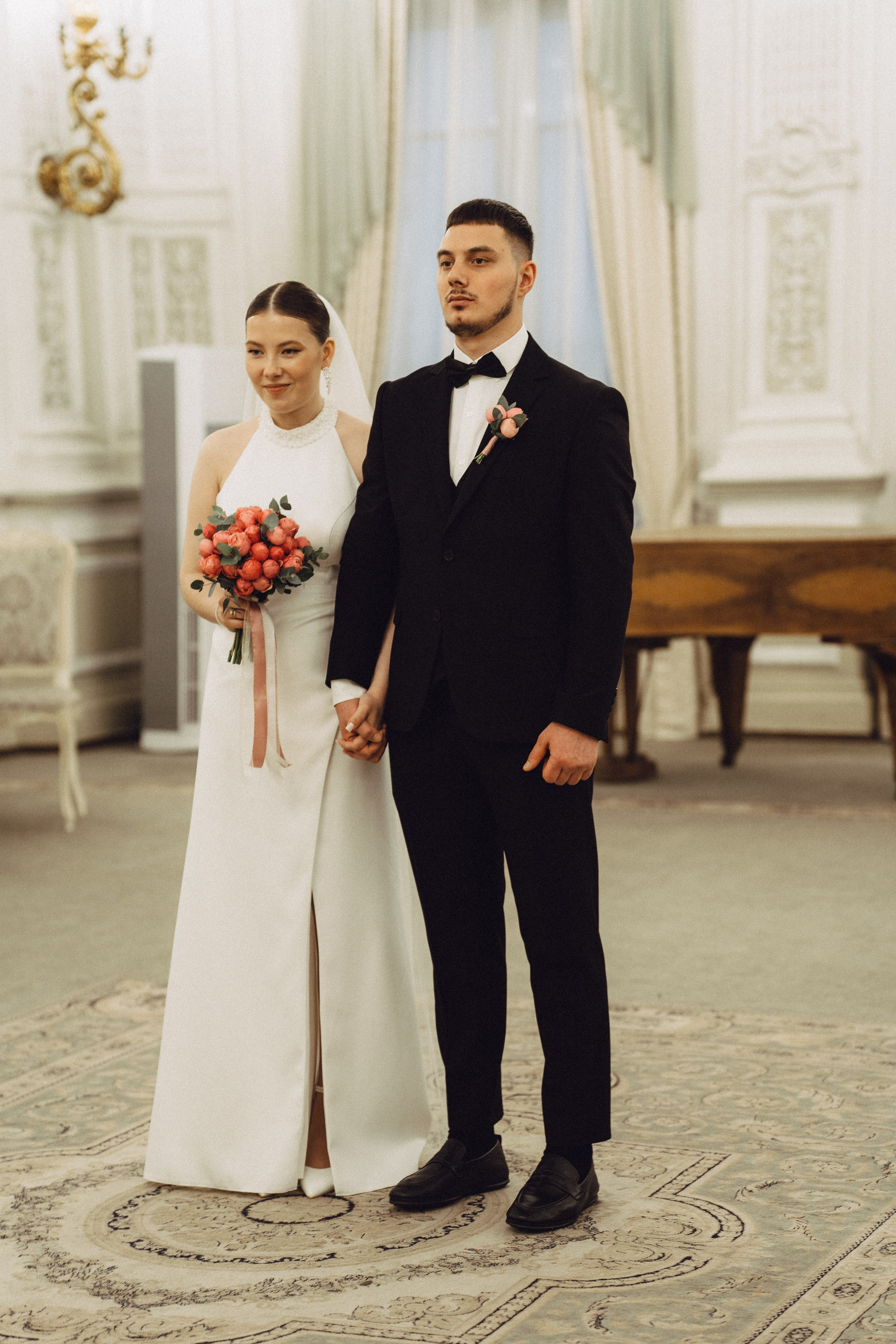 СВАДЕБНАЯ СЬЕМКА В ПЕВОМ ДВОРЦЕ БРАКОСОЧЕТАНИЯ. Профессиональный фотограф, Санкт-Петербург — Виктория Богомолова