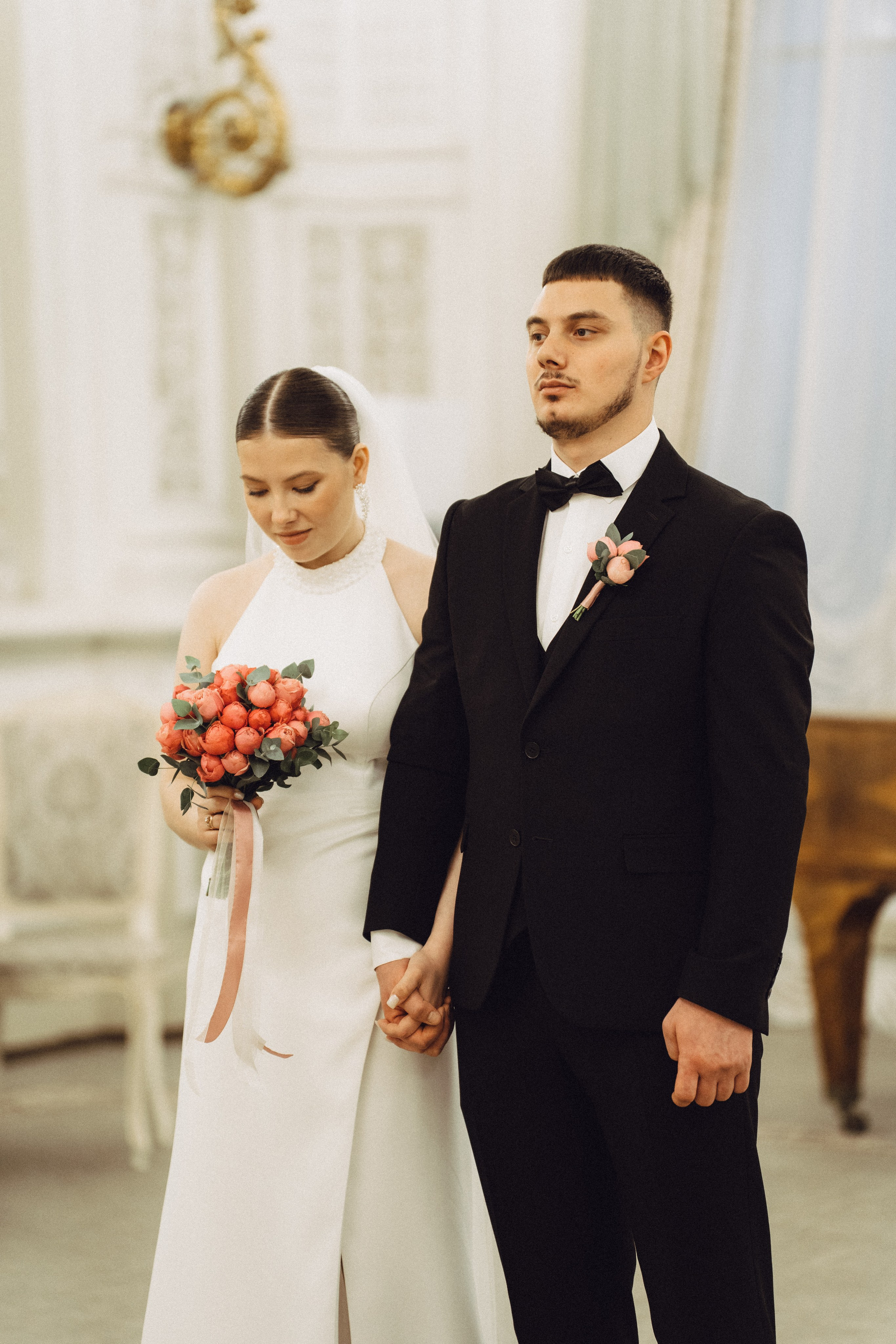 СВАДЕБНАЯ СЬЕМКА В ПЕВОМ ДВОРЦЕ БРАКОСОЧЕТАНИЯ. Профессиональный фотограф, Санкт-Петербург — Виктория Богомолова