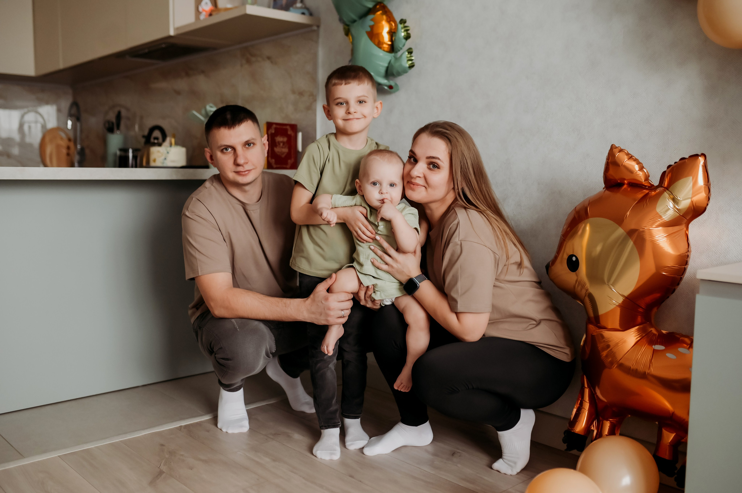 Домашняя история. Семейный фотограф Олеся Батурина Рязань