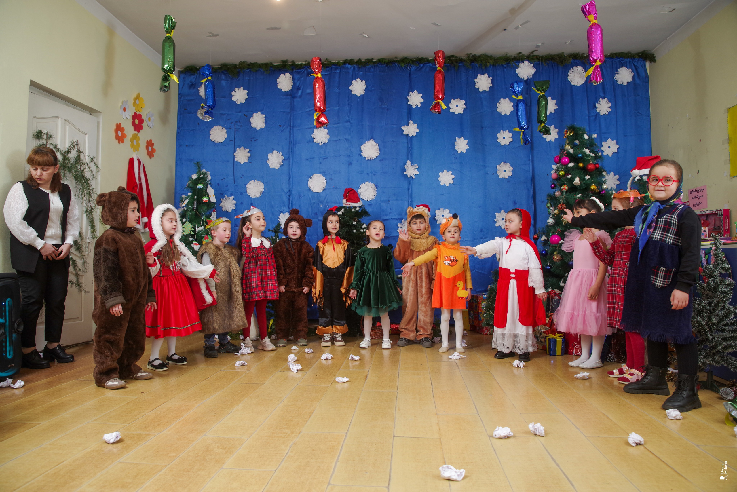 Детский праздник в Носири. Портретный фотограф Денис Милютин