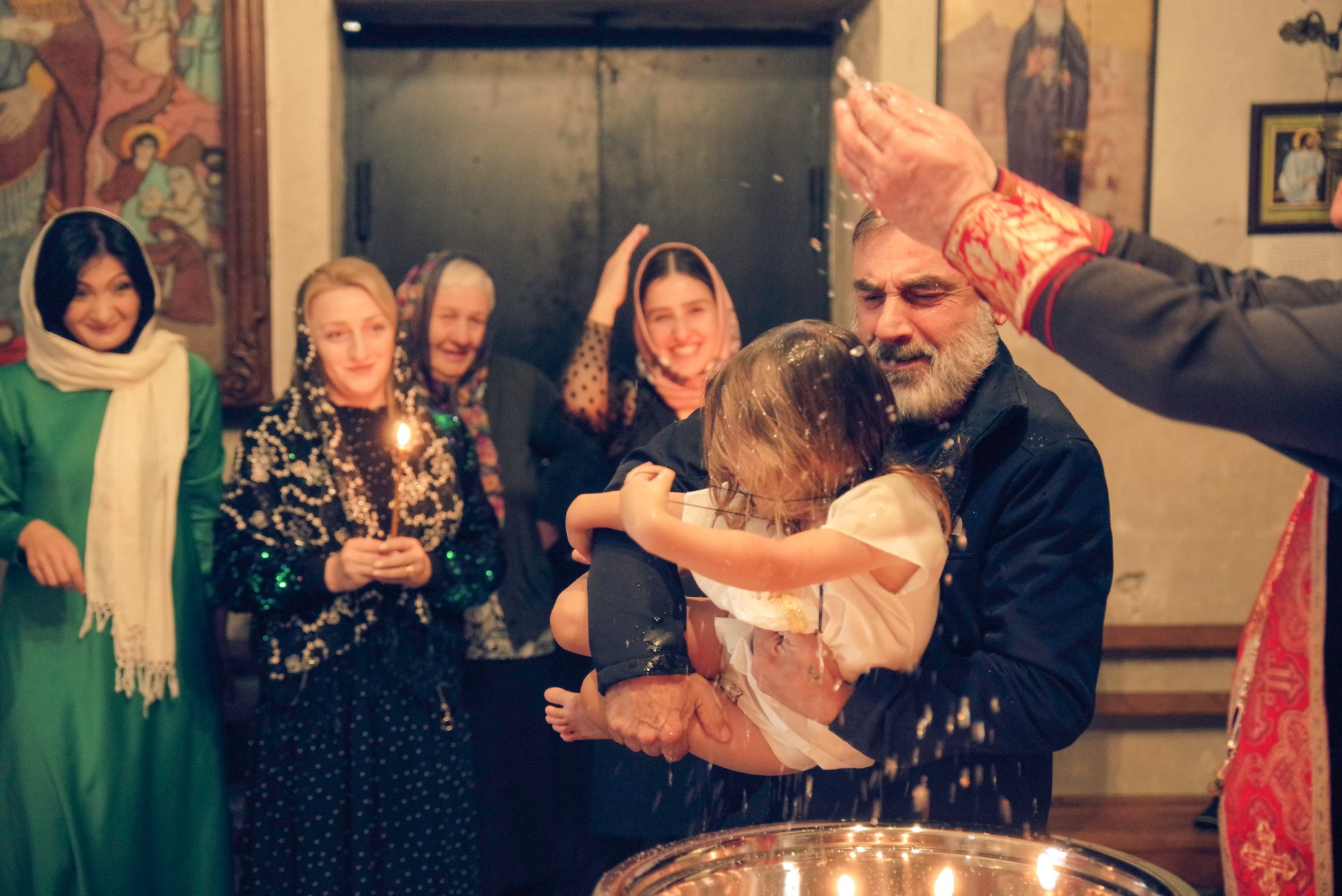 Крещение. Портретный фотограф Денис Милютин