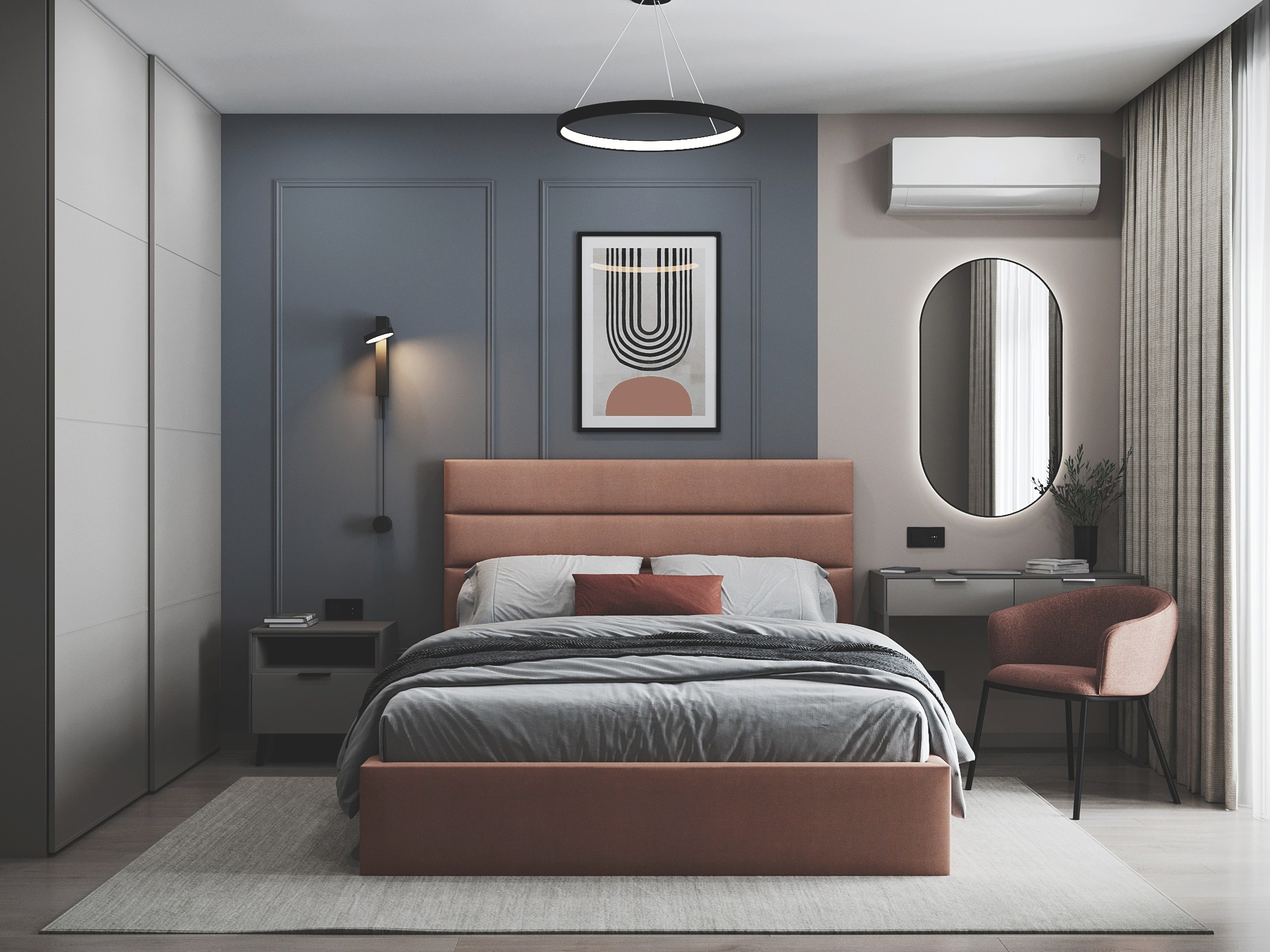 Квартира 75 м², Садовые Кварталы, г. Старый Оскол. Студия дизайна