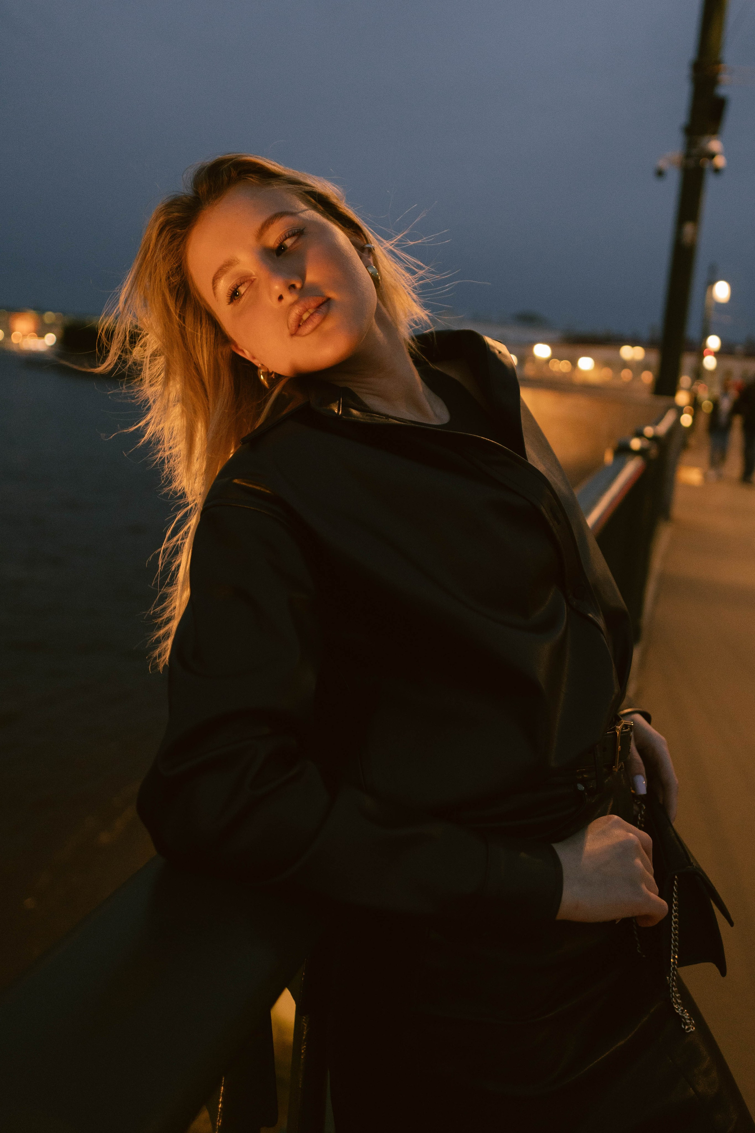 Даша и ночной Петербург. Фотограф в Санкт-Петербурге Головина Анастасия