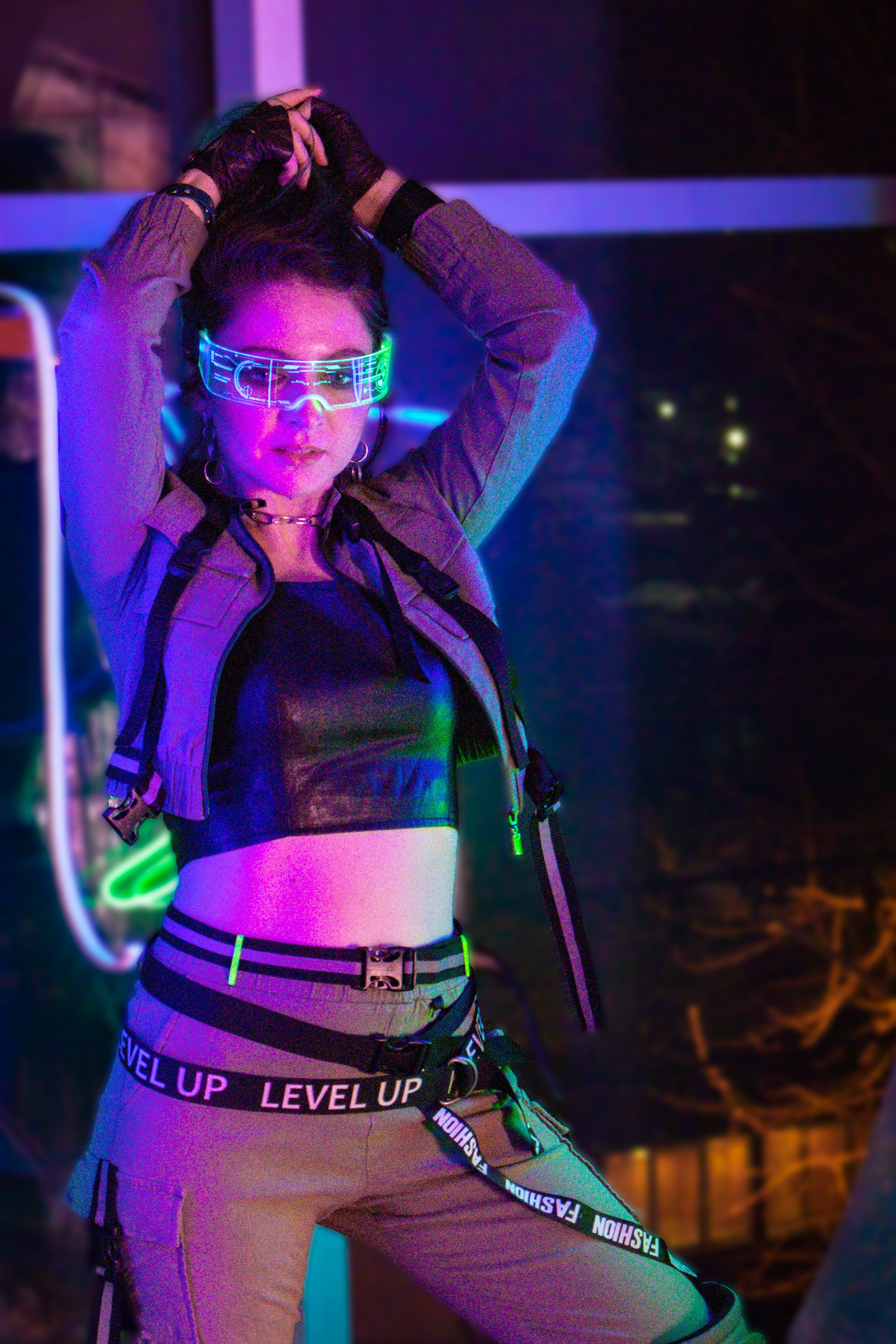 Фотосессия в стиле Киберпанк. Фотограф в Южно-Сахалинске Гусаков Евгений