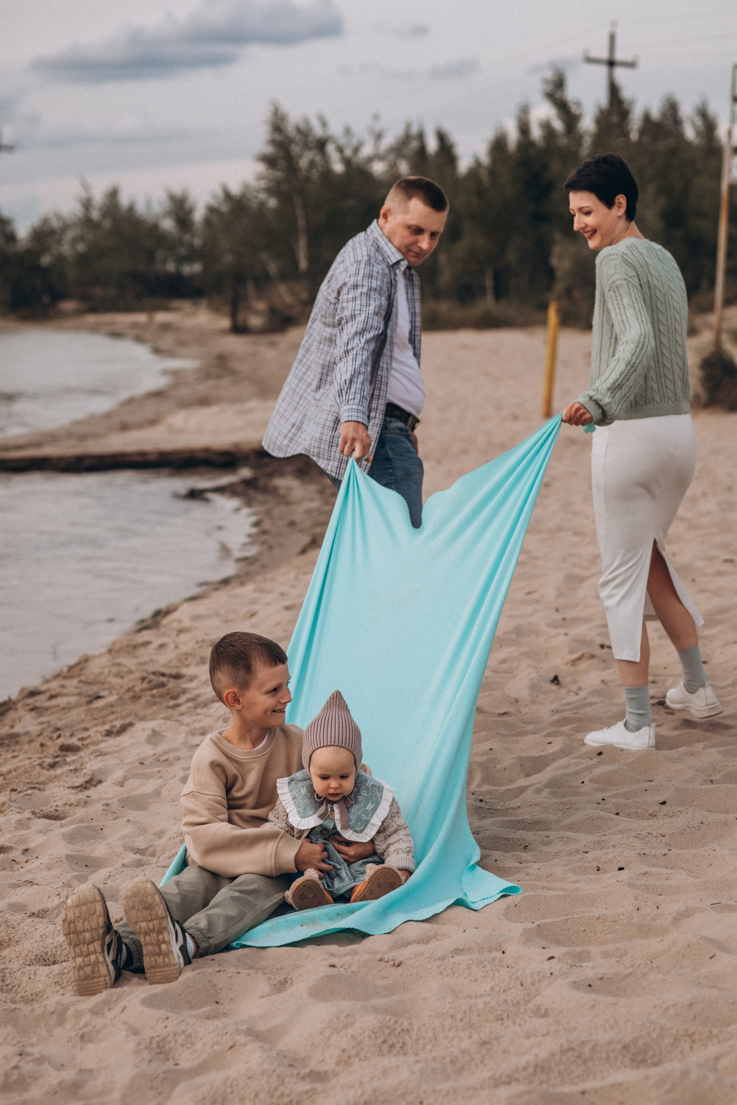 Семья Чаузовых. Семейный фотограф Нижневартовск Тюмень Ефимова Ирина