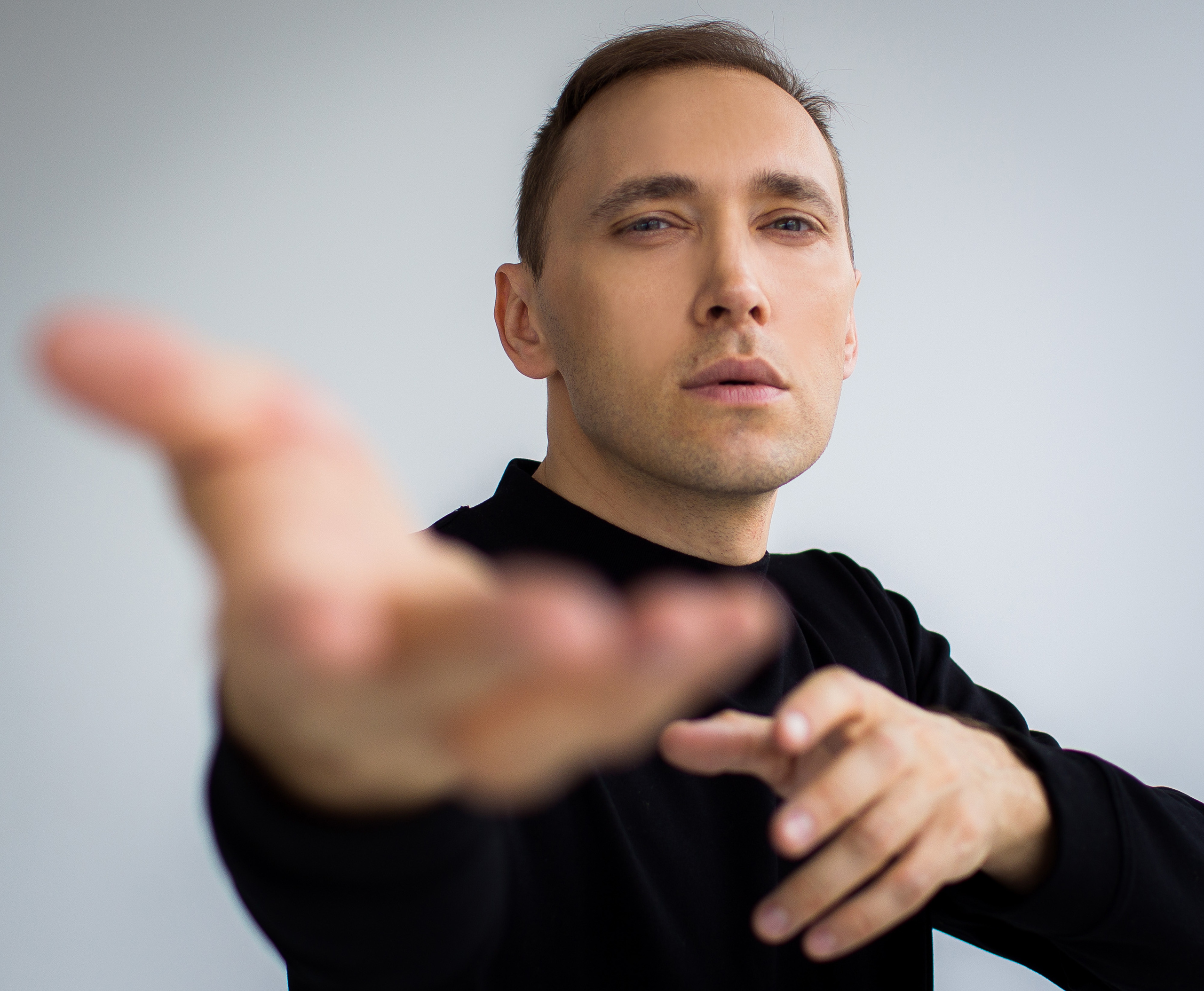 Сергей Паранюшкин, студия. Фотограф Михаил Рысенко, Москва