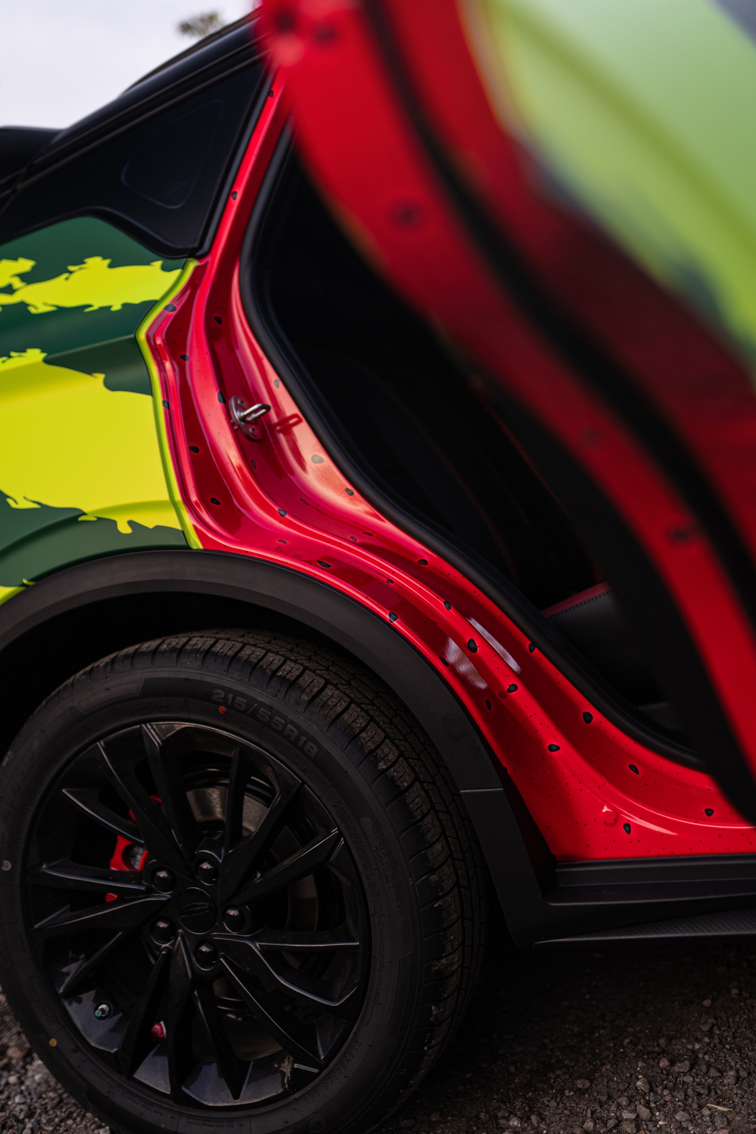 Винилография на Geely Coolray. Студия дизайна и оклейки авто Barmaley Design