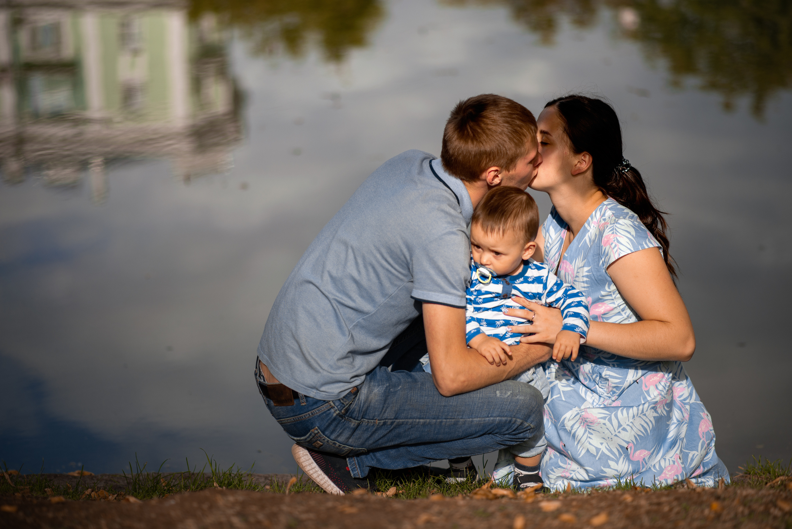 Фотопрогулка в центре Москвы с Викой, Димой и Тимошей. Детский и семейный фотограф в Москве Ульяна Федорова