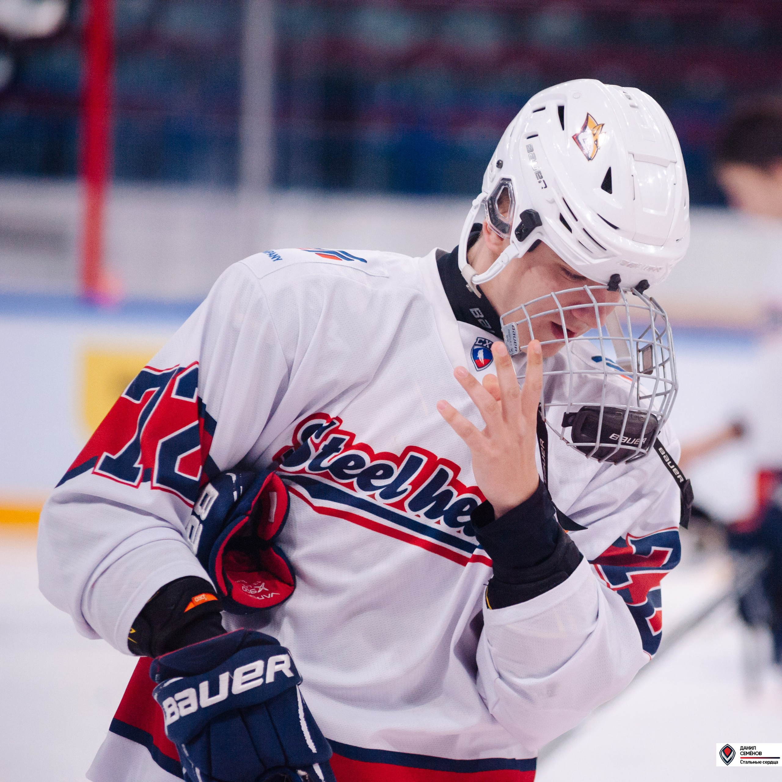 Чемпионат СХЛ. Стальные сердца — Газовик. Фотограф Магнитогорск Данил Семенов