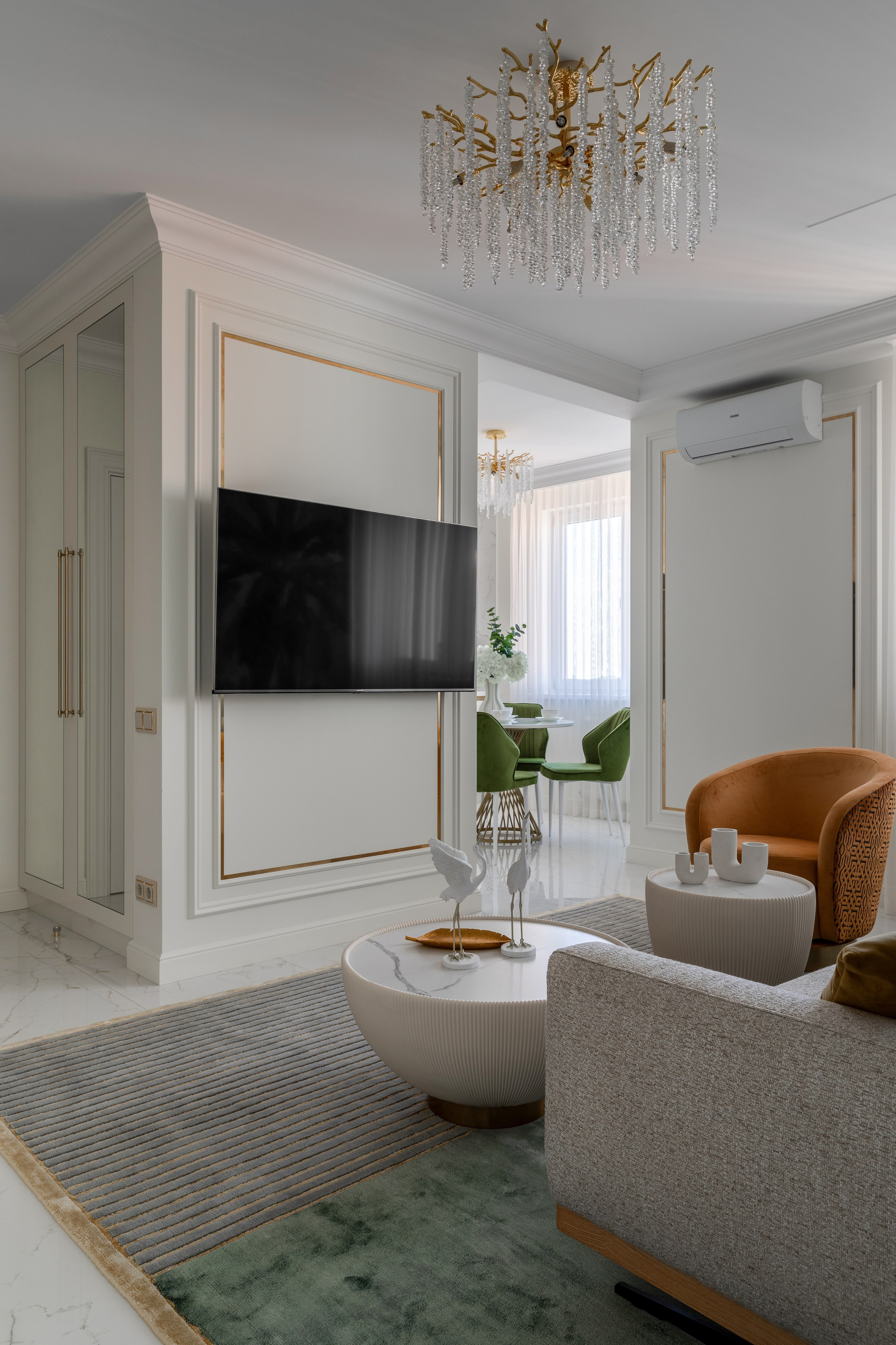 Дизайн проект Екатерины Бондаревой @atmosfera_sochi_studio_ Трехкомнатная квартира в ЖК "Фрукты". Интерьерный фотограф Москва