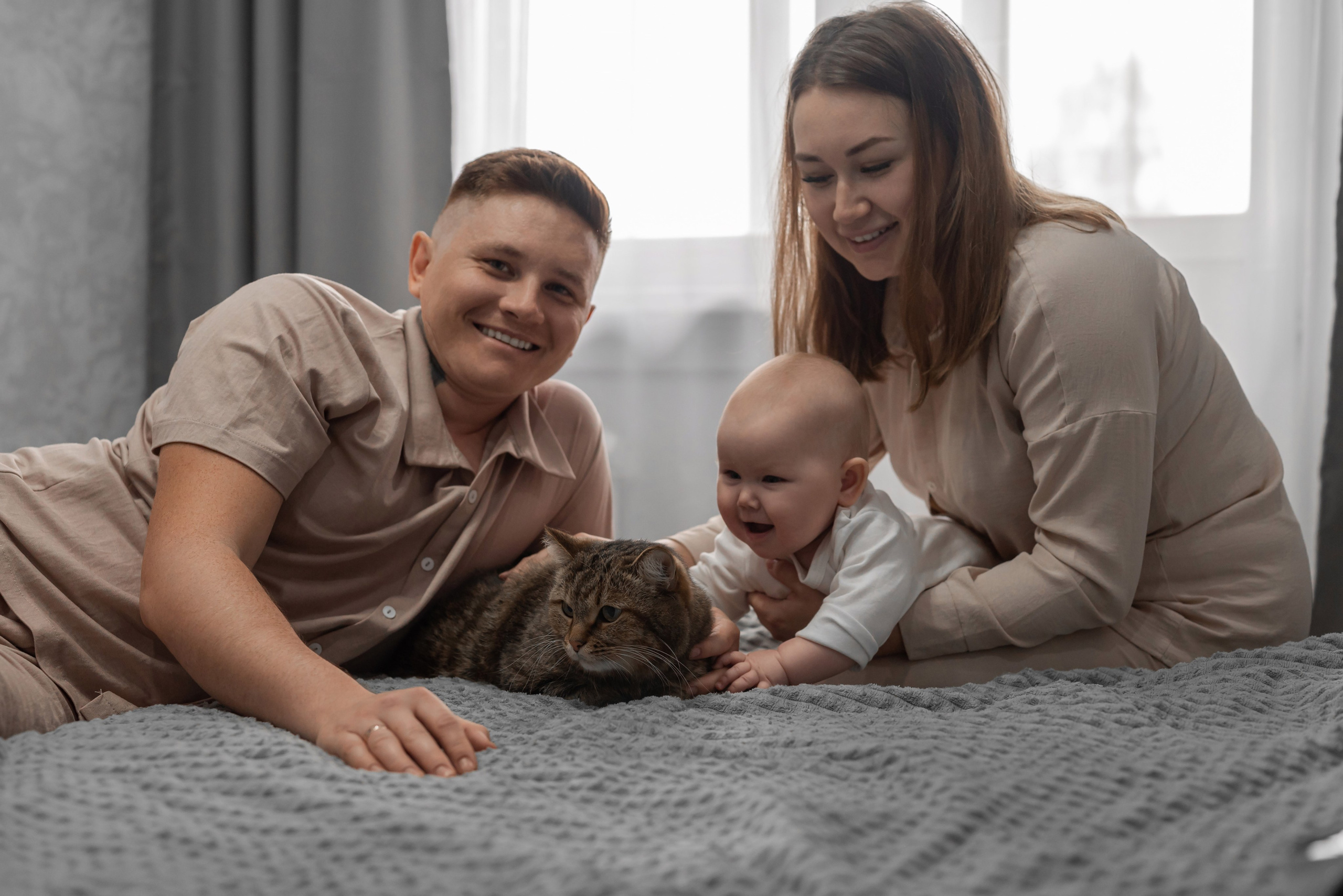 Эмиль, Адиля и Ассель. Фотограф в городе Салават