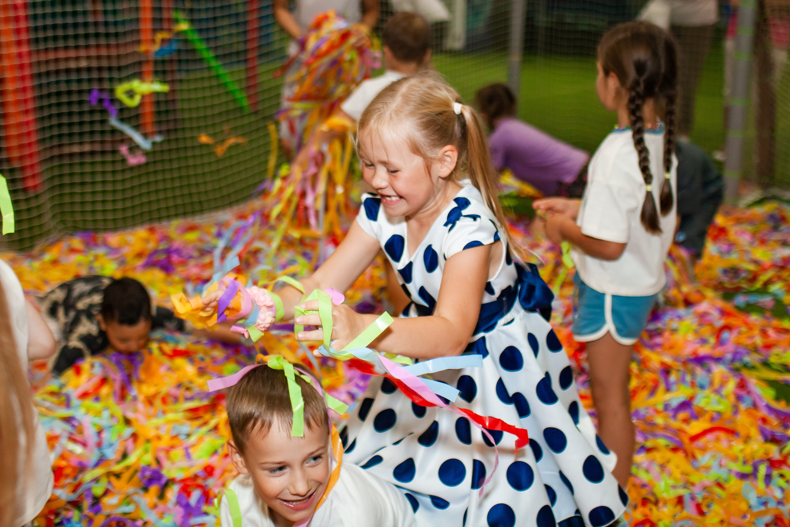 День рождения Даши Ленточная дискотека. Детский и семейный фотограф в Санкт-Петербурге Елизавета Сорокина